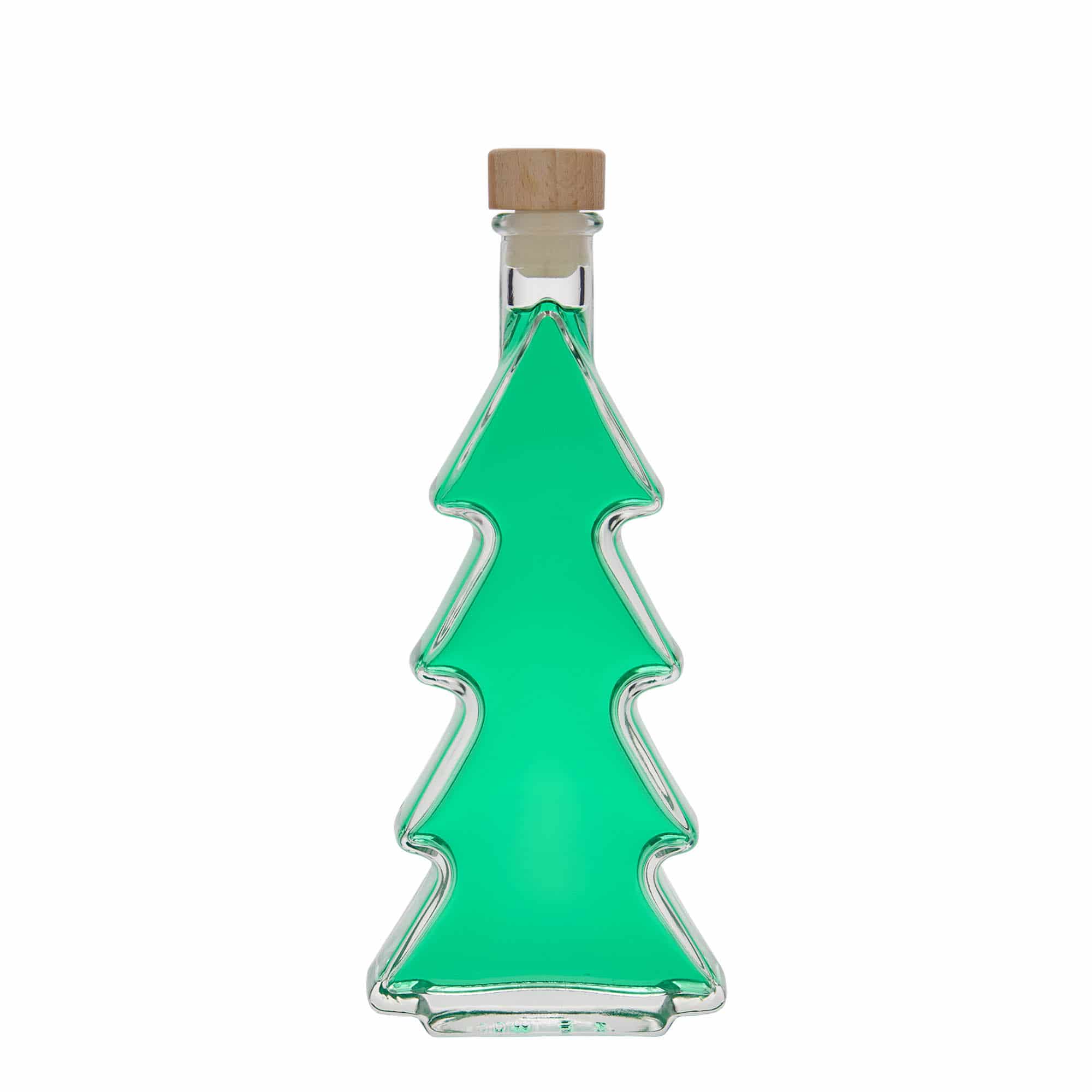 200 ml lasipullo 'Kuusi', suuaukko: korkki