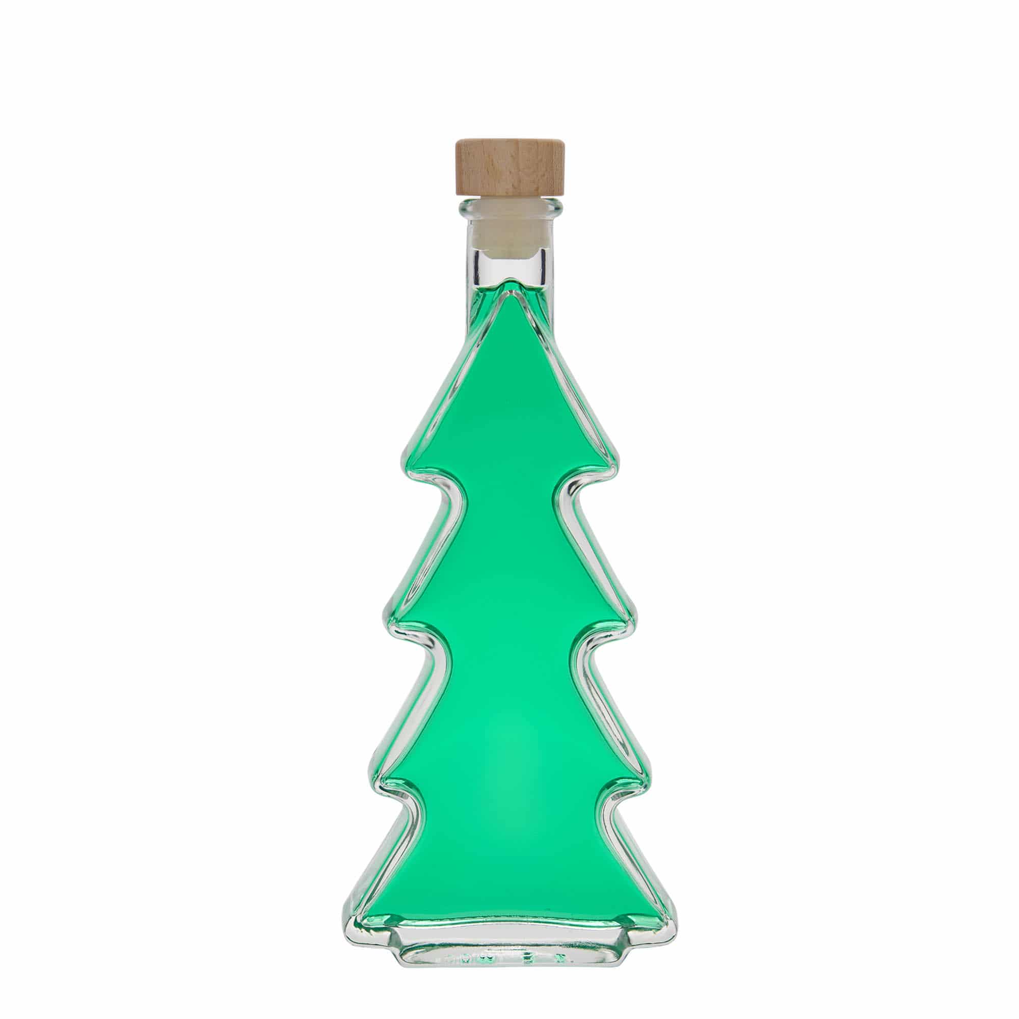 200 ml lasipullo 'Kuusi', suuaukko: korkki