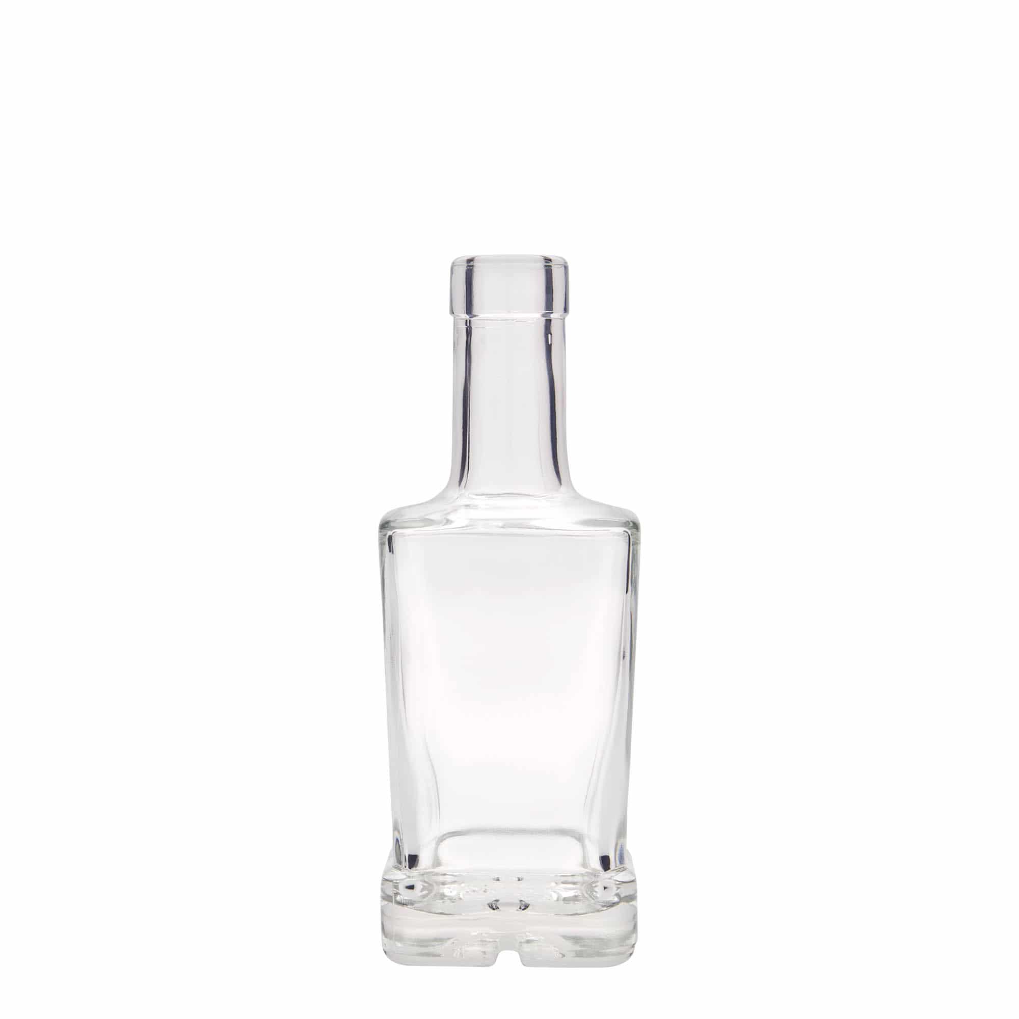 250 ml lasipullo 'Rene', neliömäinen, suuaukko: korkki