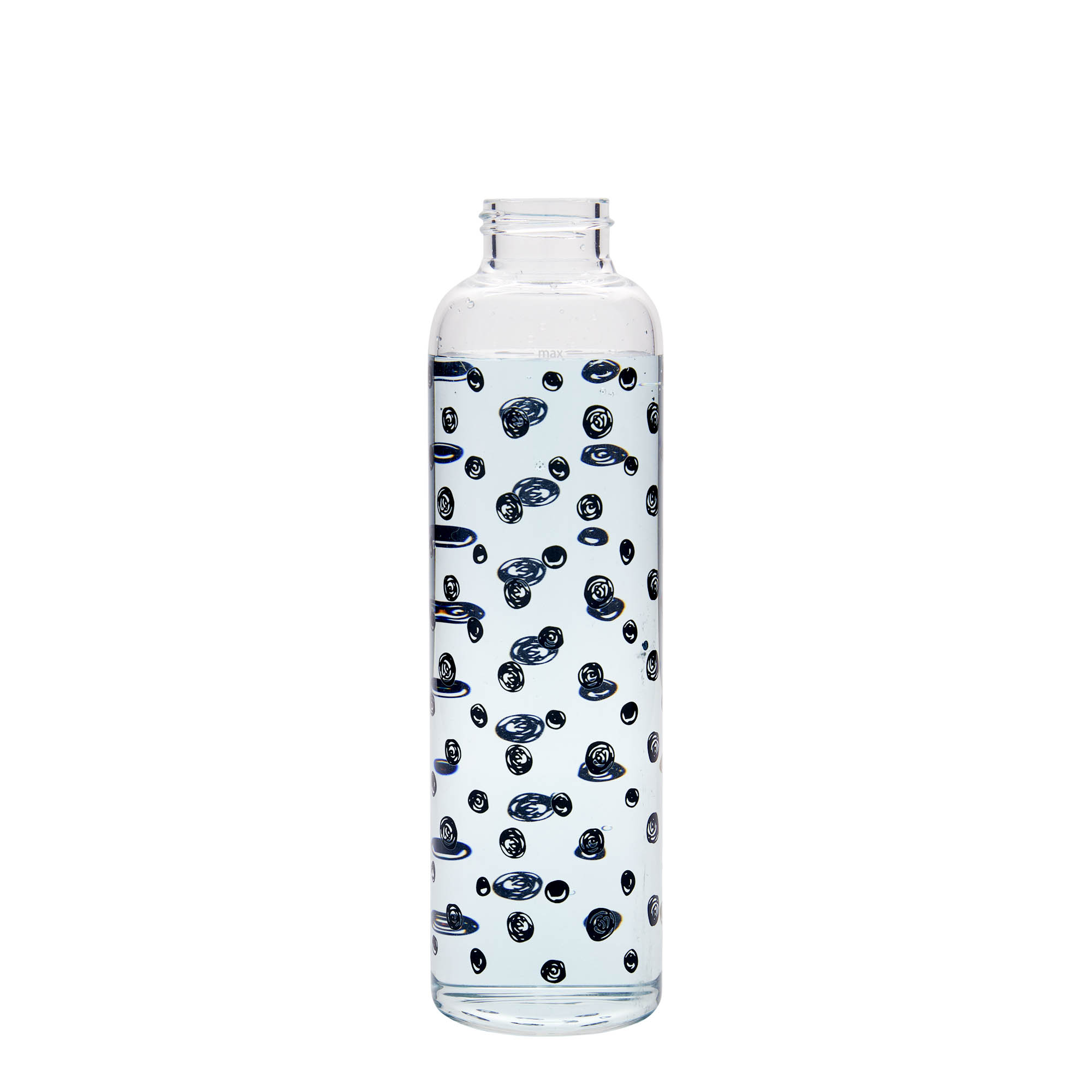 500 ml juomapullo 'Perseus - Mustat pisteet', suuaukko: ruuvikorkki