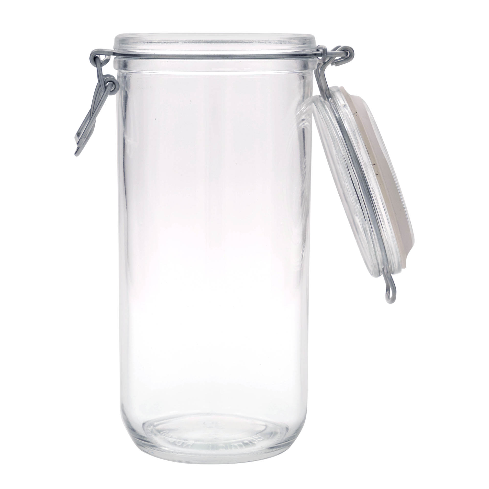 1 000 ml langallinen Fido-lasi, suuaukko: langallinen suljin 1 000 ml langallinen Fido-lasi, suuaukko: langallinen suljin