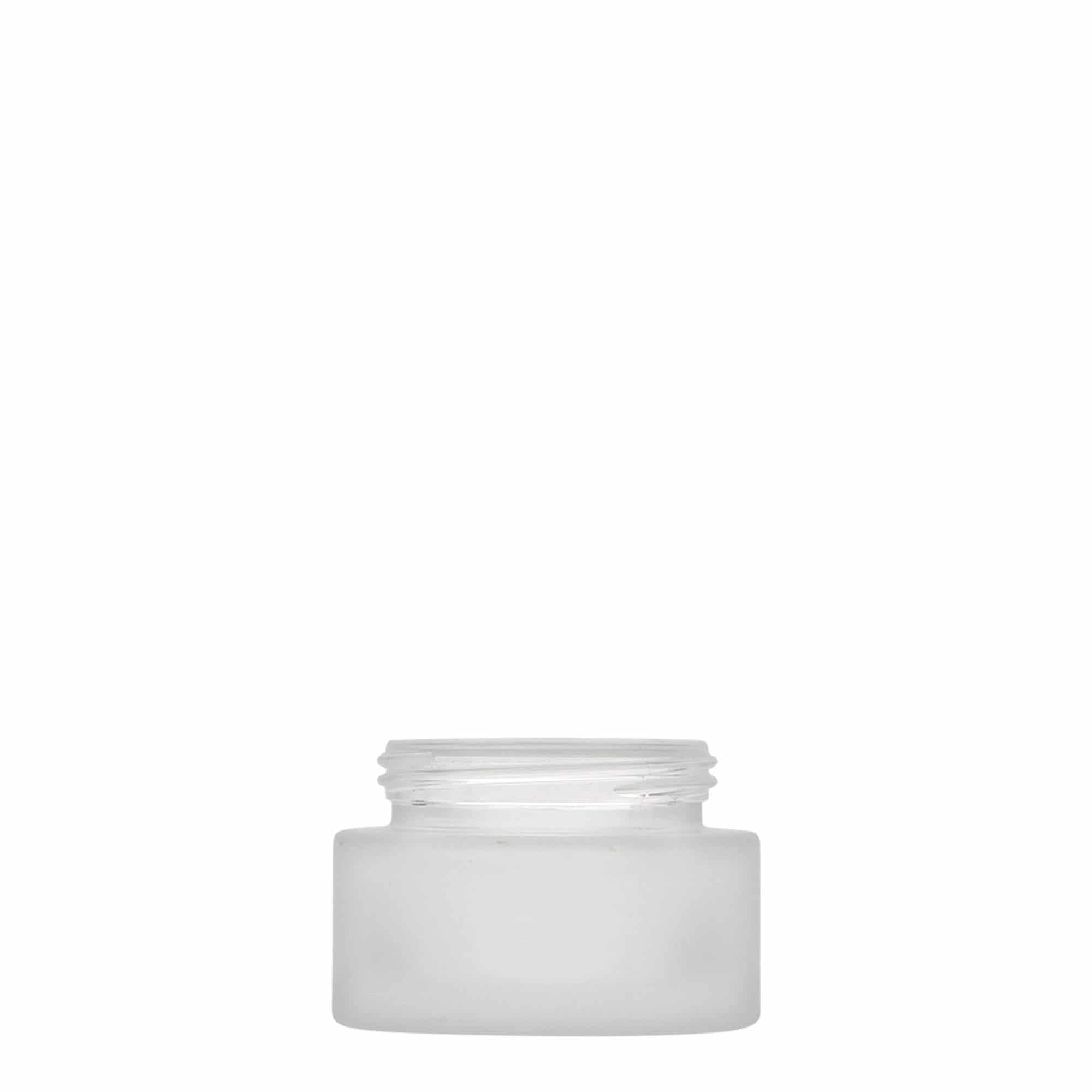 30 ml rasia 'Platin Edition', lasi, huurrettu, suu: Kierrekorkki 30 ml rasia 'Platin Edition', lasi, huurrettu, suu: Kierrekorkki