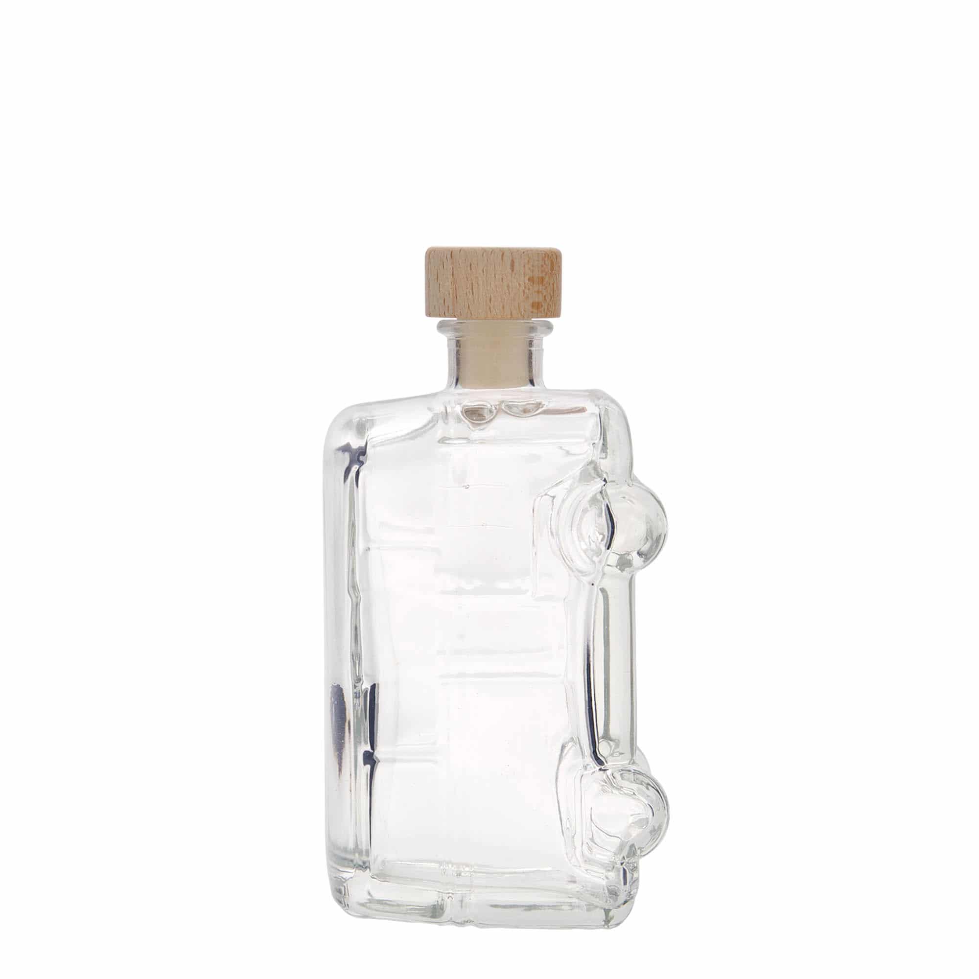 200 ml lasipullo 'Bulli', suu: korkki