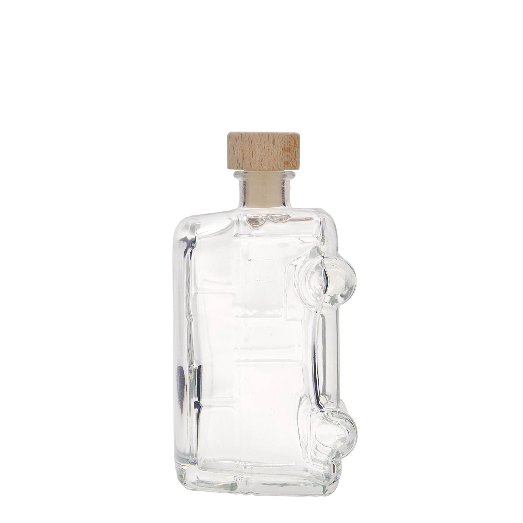 200 ml lasipullo 'Bulli', suuaukko: korkki