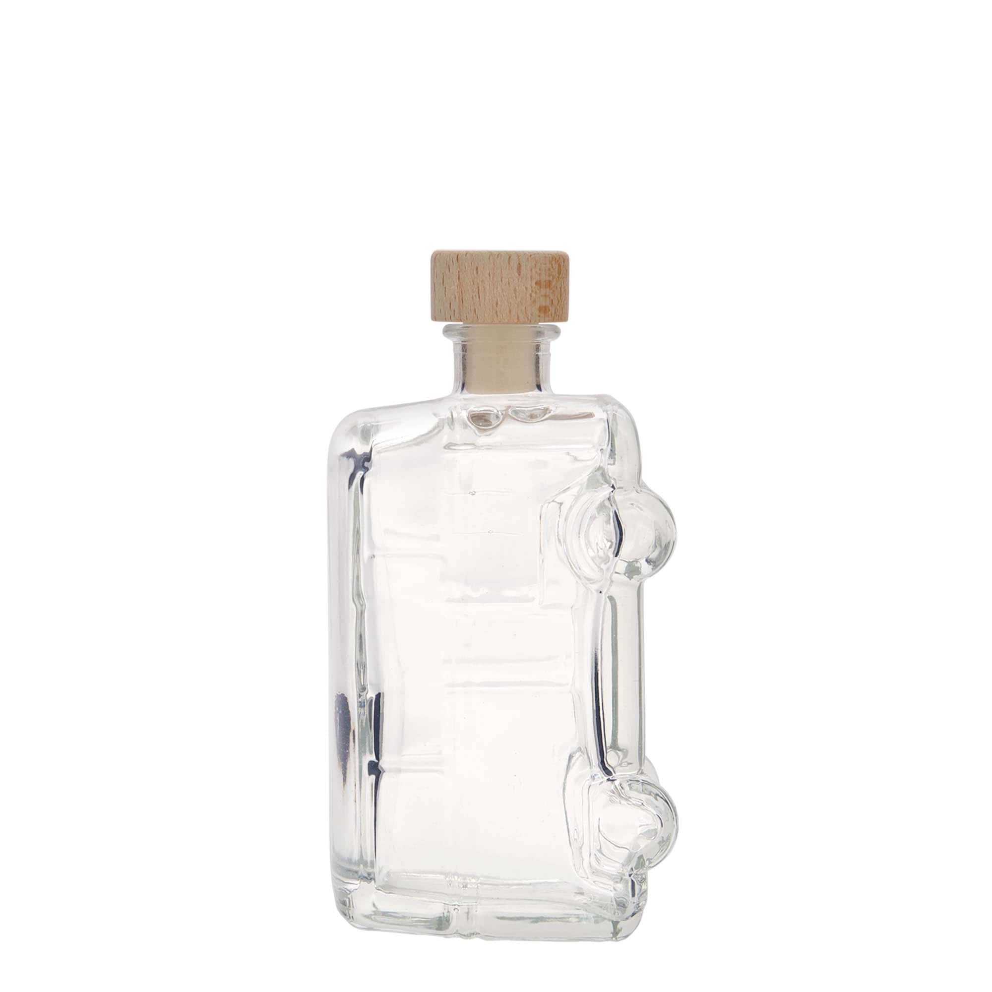 200 ml lasipullo 'Bulli', suuaukko: korkki