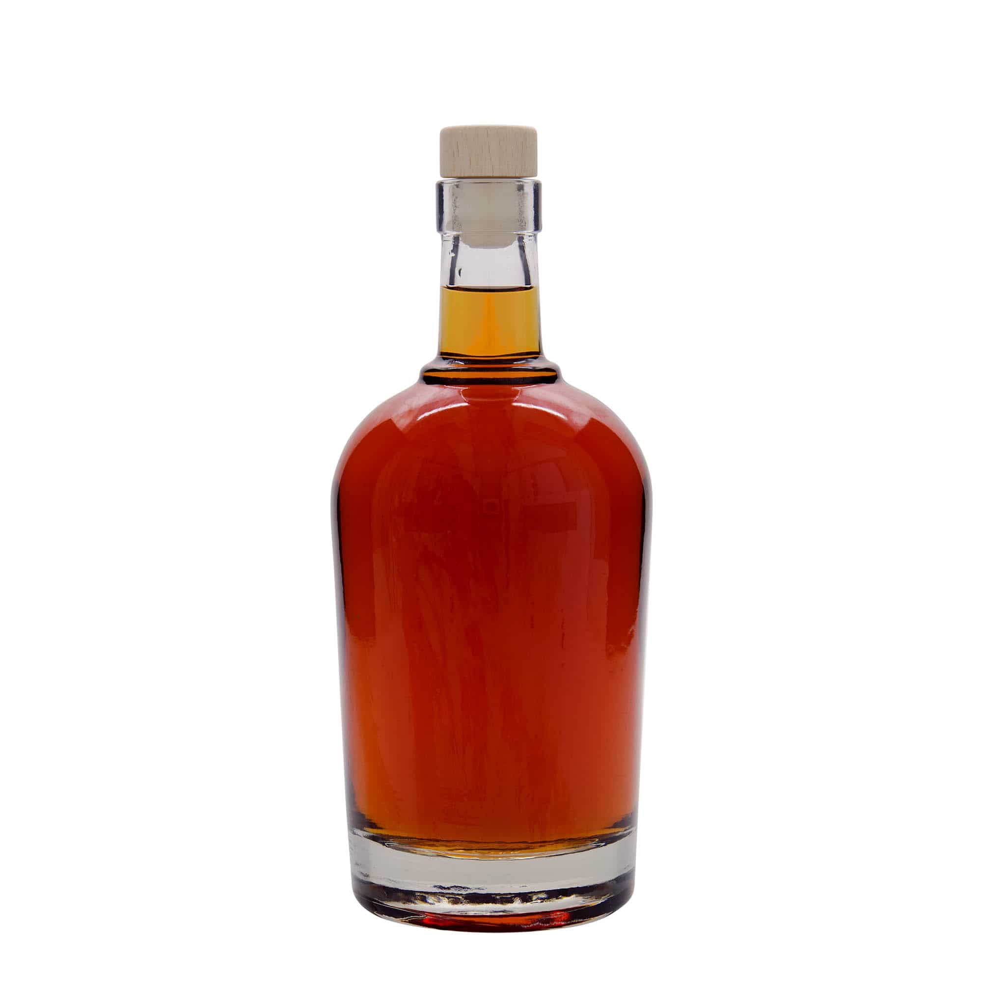700 ml lasipullo 'Amarillo', suu: korkki