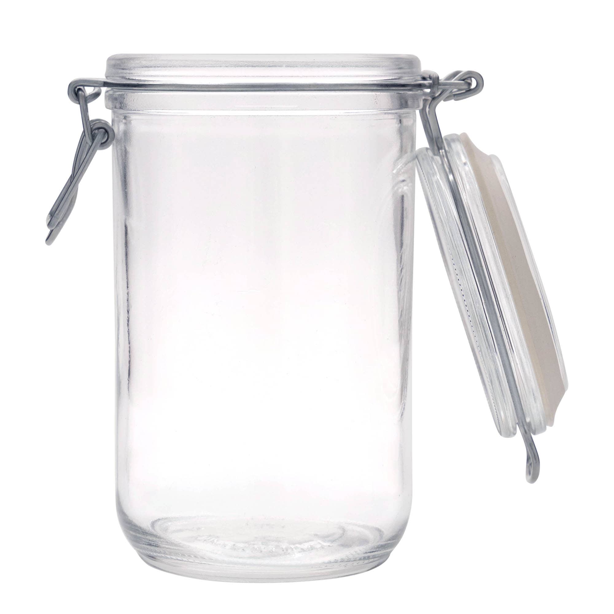 750 ml narulukollinen lasipurkki ”Fido”, suuaukko: narulukkolukko