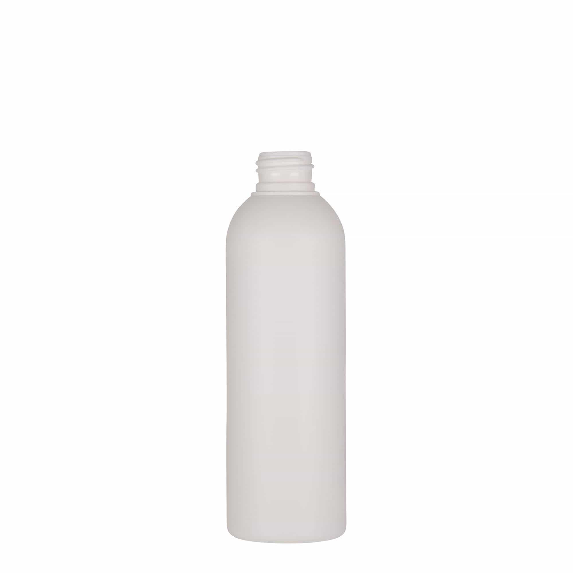 200 ml muovipullo 'Tuffy', HDPE, valkoinen, suuaukko: 24/410