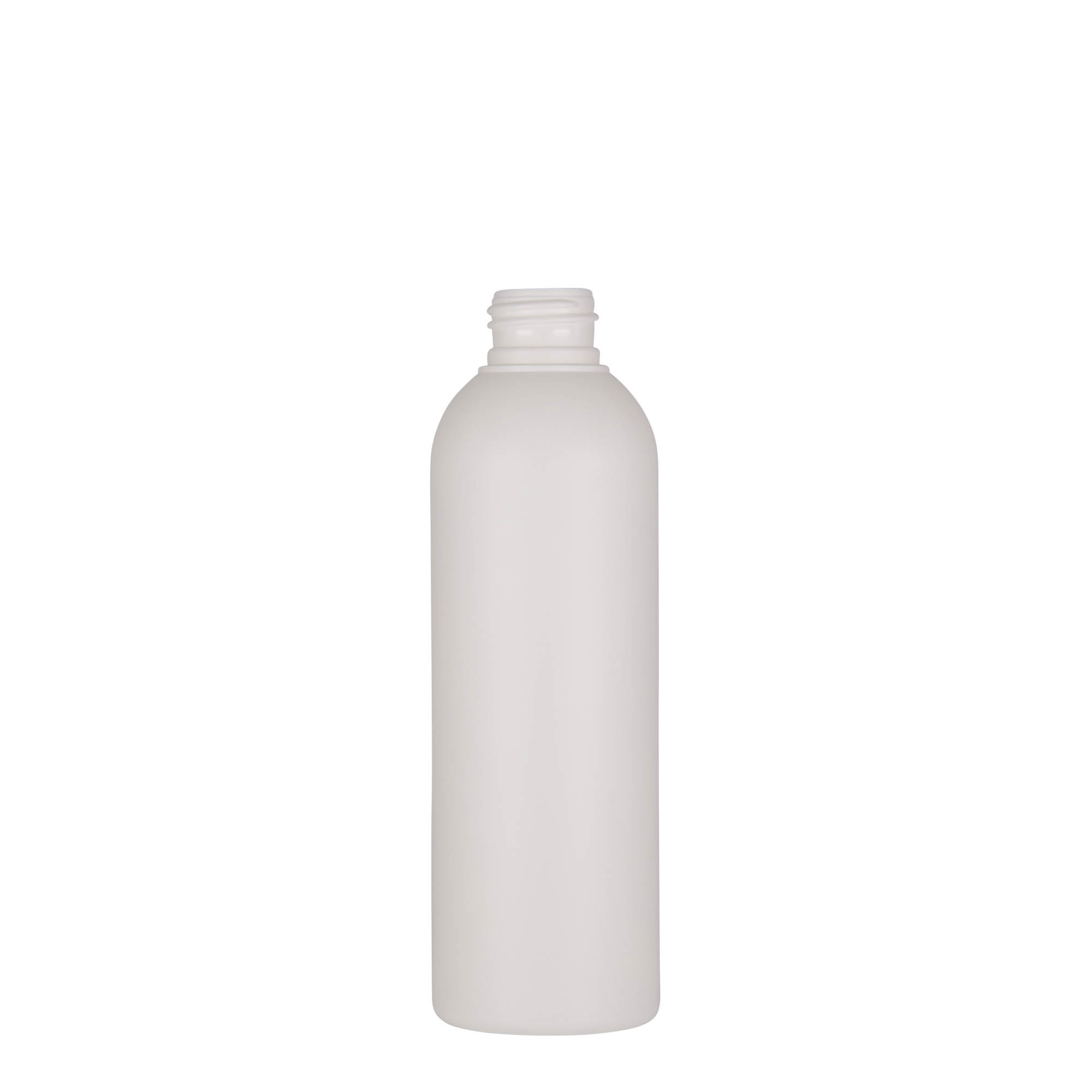 200 ml muovipullo 'Tuffy', HDPE, valkoinen, suuaukko: 24/410