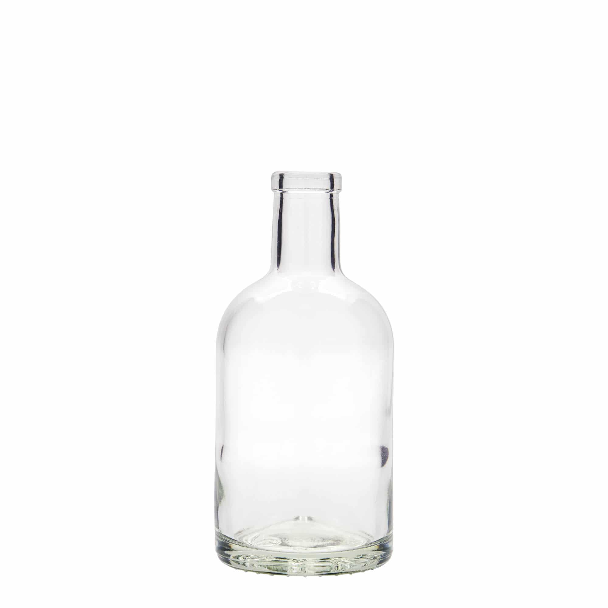250 ml lasipullo 'First Class', suu: korkki