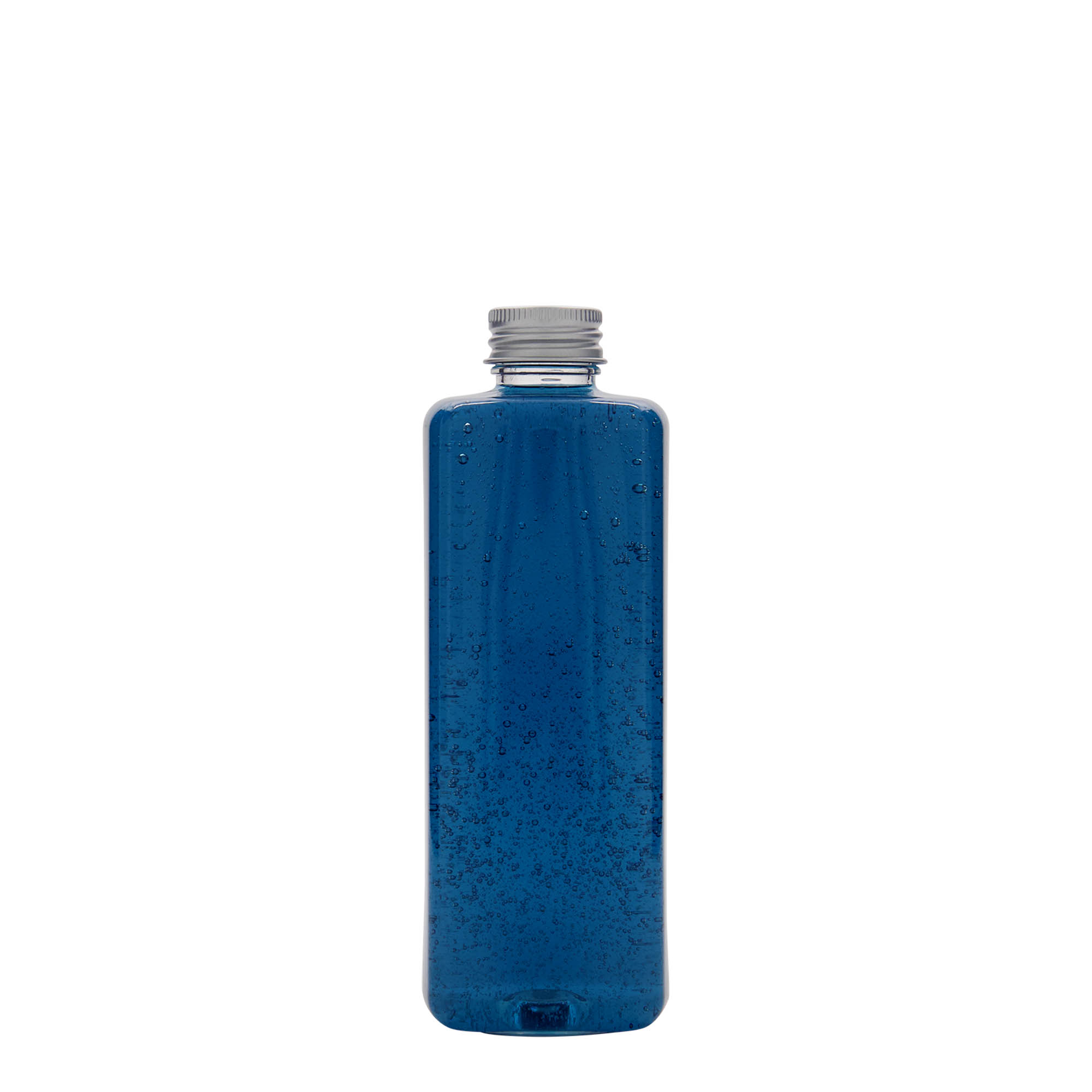 300 ml PET-pullo 'Karl', neliömäinen, muovia, suuaukko: 24/410 300 ml PET-pullo 'Karl', neliömäinen, muovia, suuaukko: 24/410