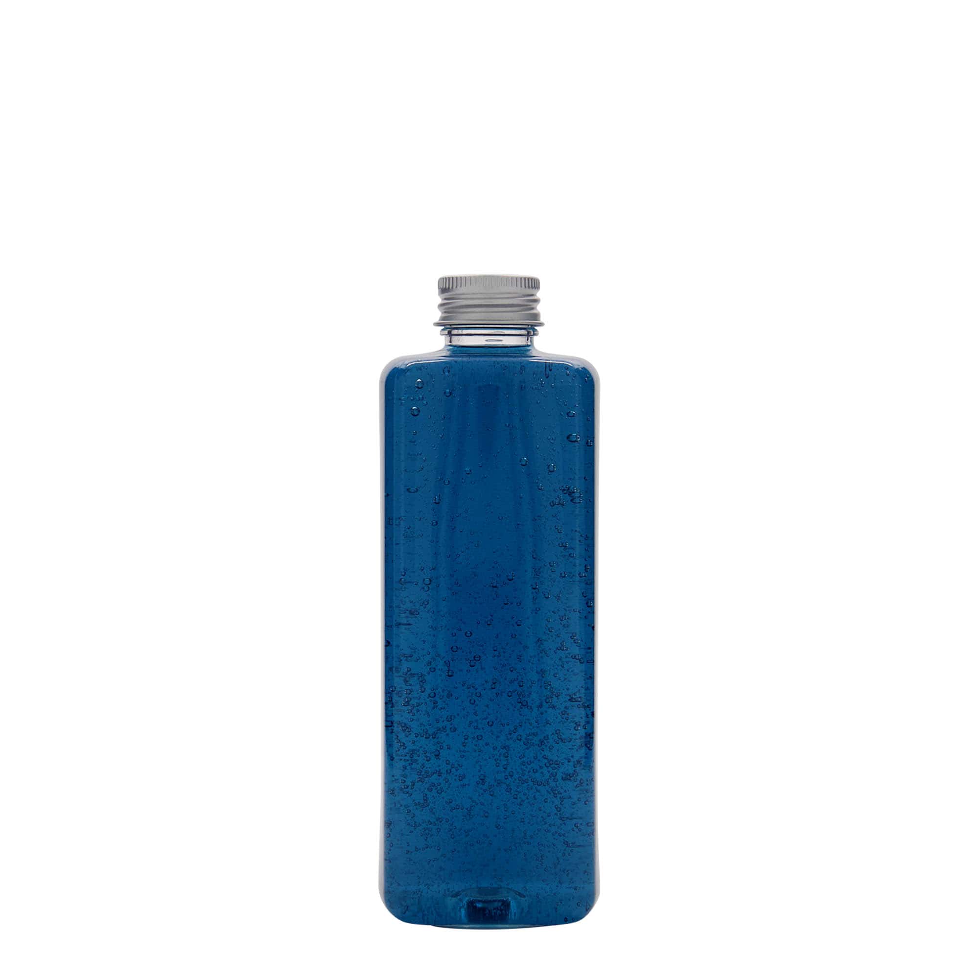 300 ml PET-pullo ”Karl”, neliömäinen, muovia, suuaukko: 24/410