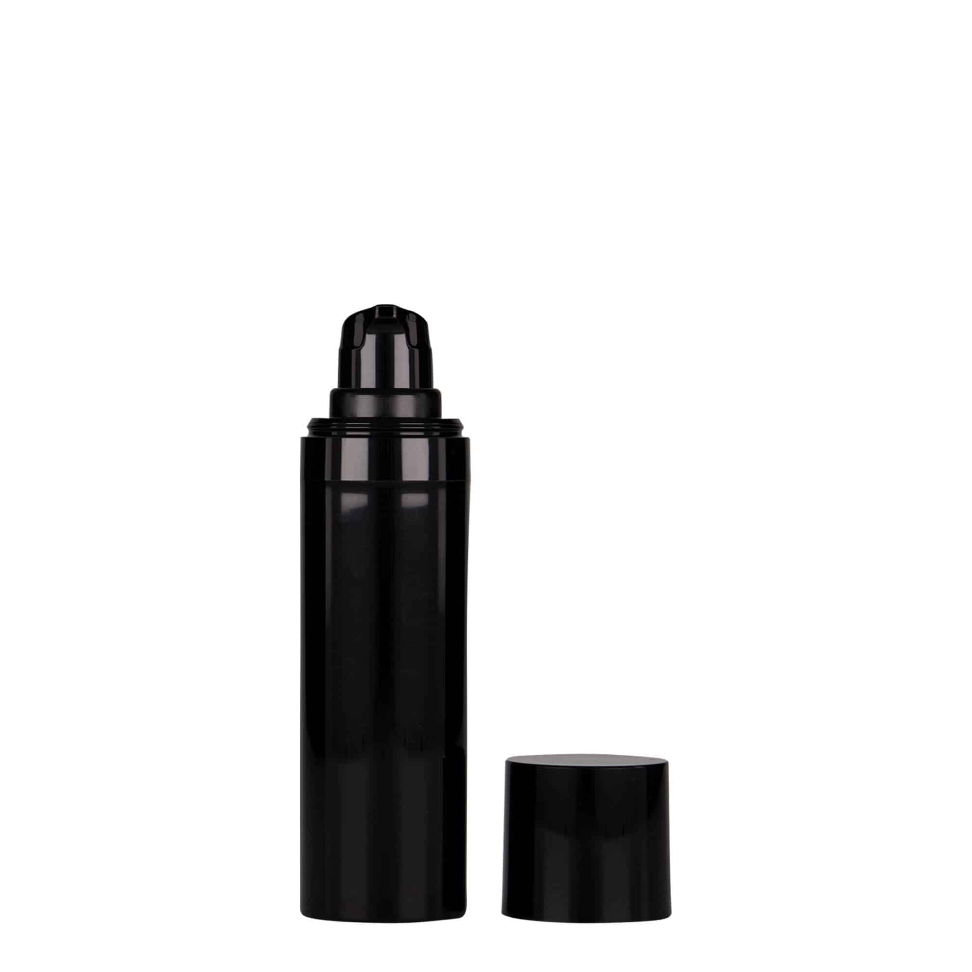 30 ml Airless-annostelija 'Micro', PP-muovi, musta