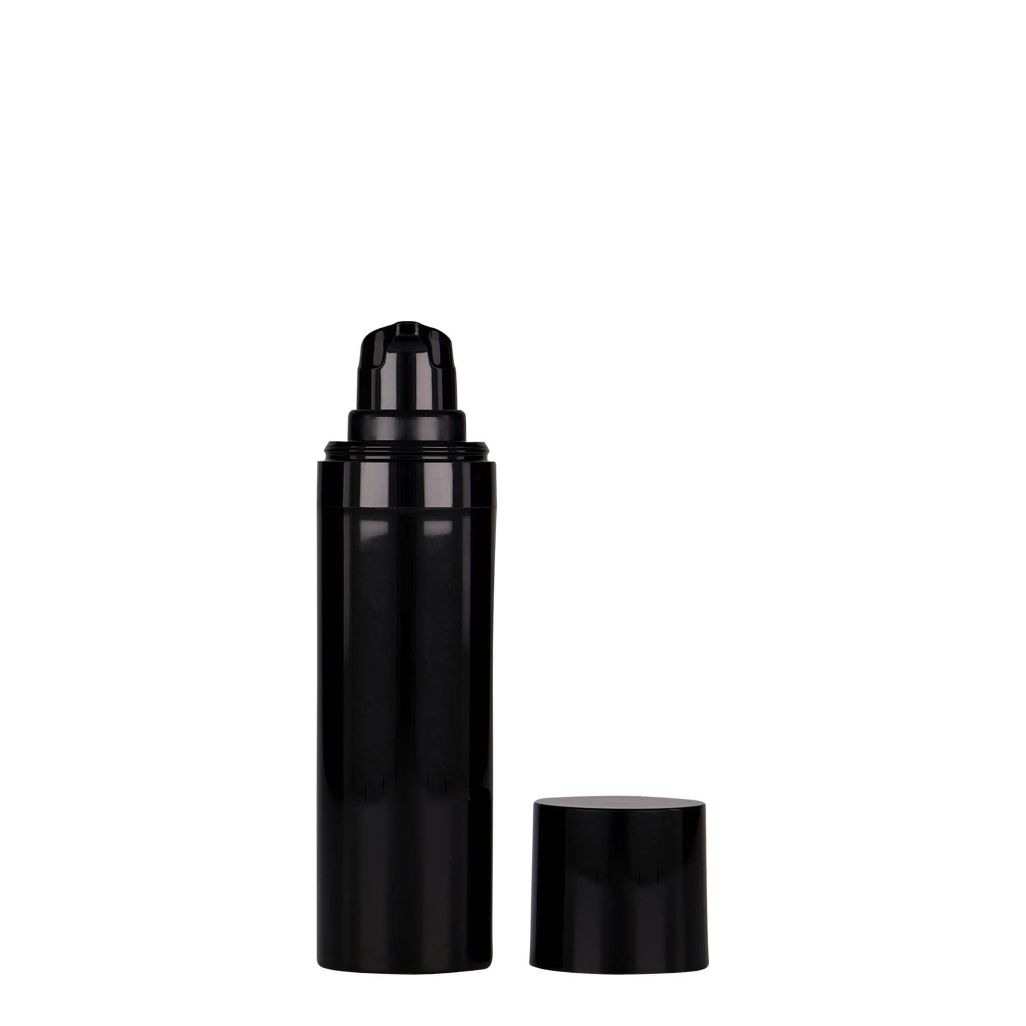 30 ml Airless-annostelija 'Micro', PP-muovi, musta 30 ml Airless-annostelija 'Micro', PP-muovi, musta