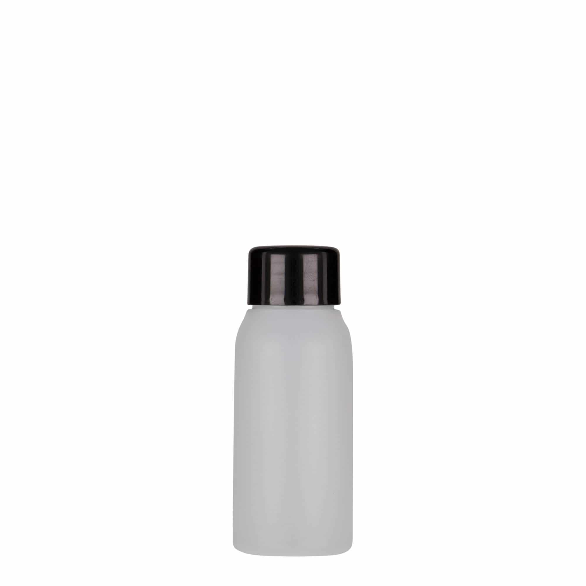 50 ml muovipullo ”Tuffy”, HDPE, luonnonväri, suuaukko: 24/410