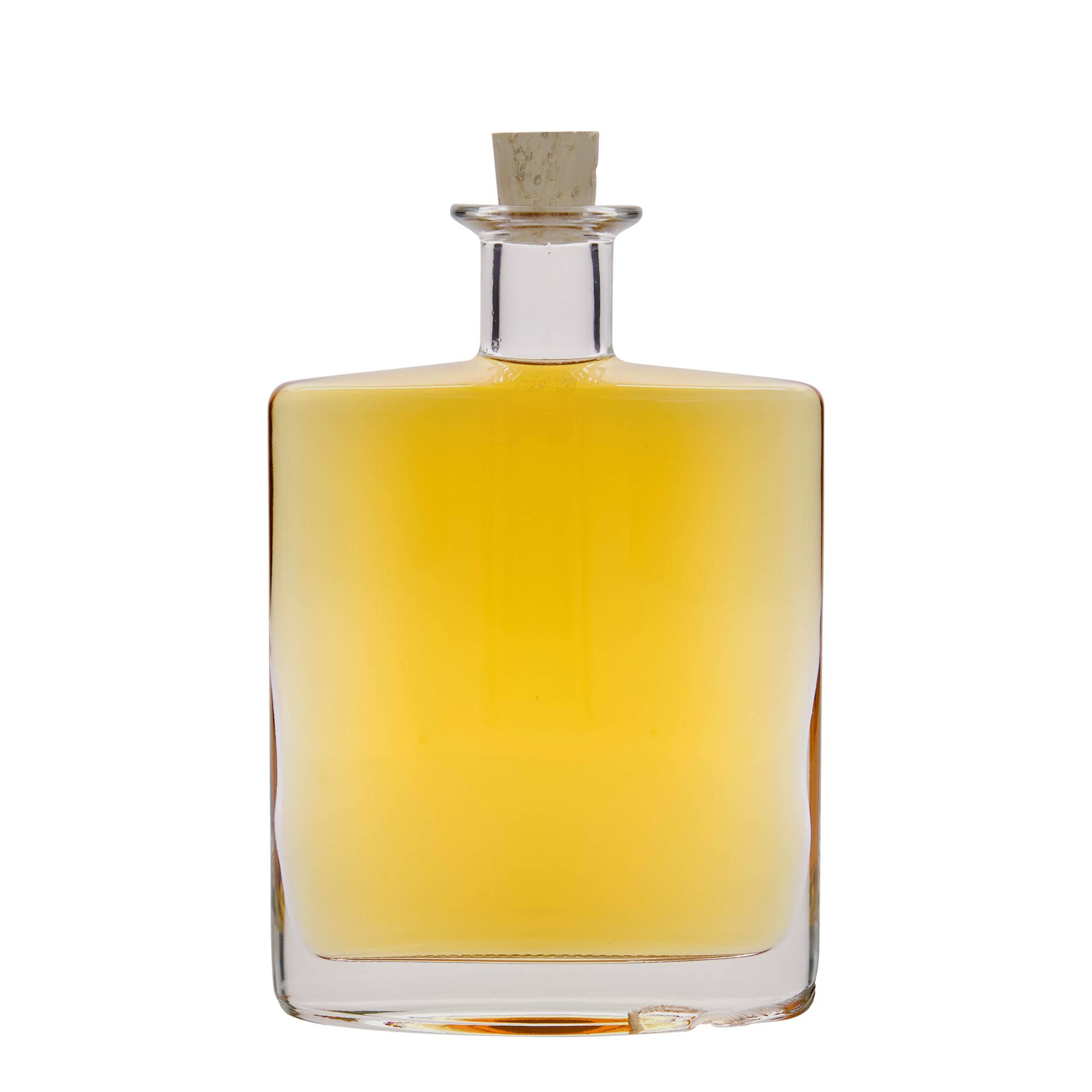 700 ml lasipullo ”Zorbas”, ovaali, suuaukko: korkki