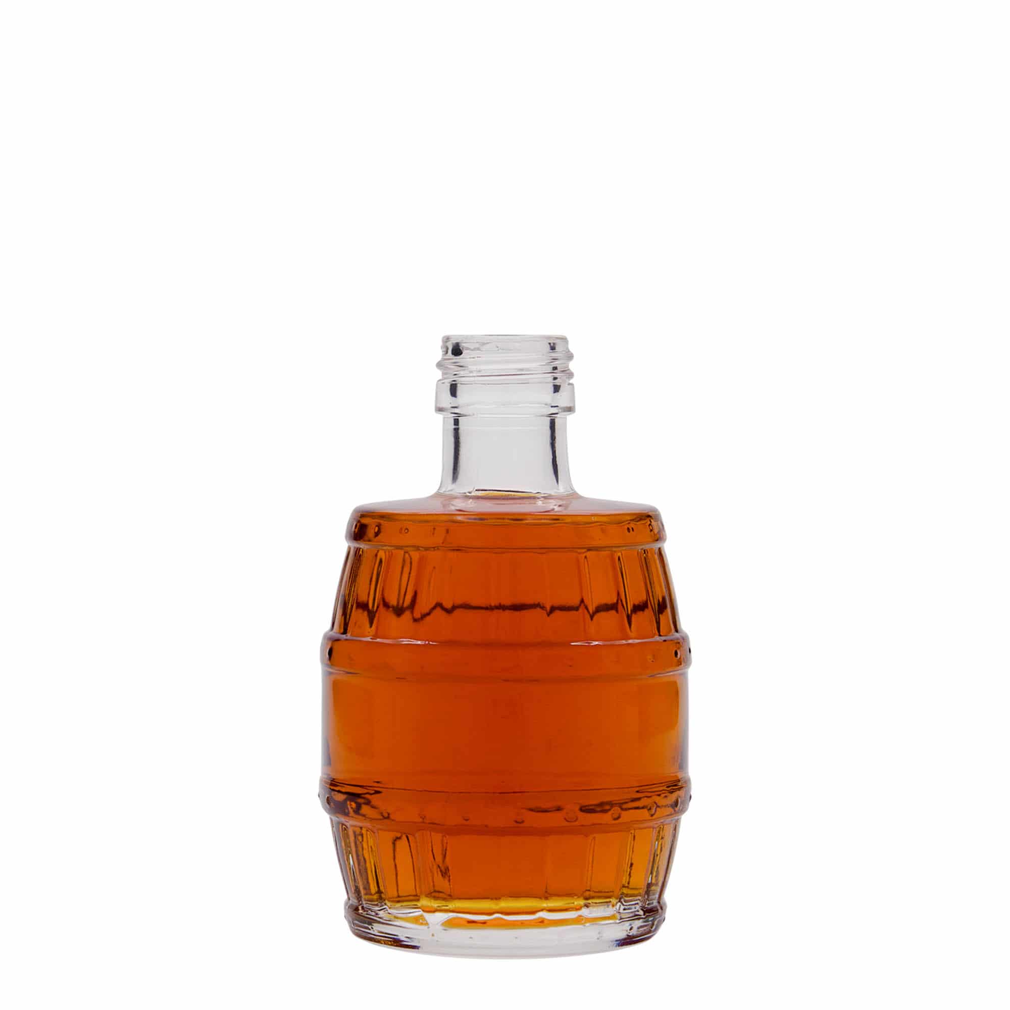200 ml lasipullo 'Tynnyri', suu: PP 28