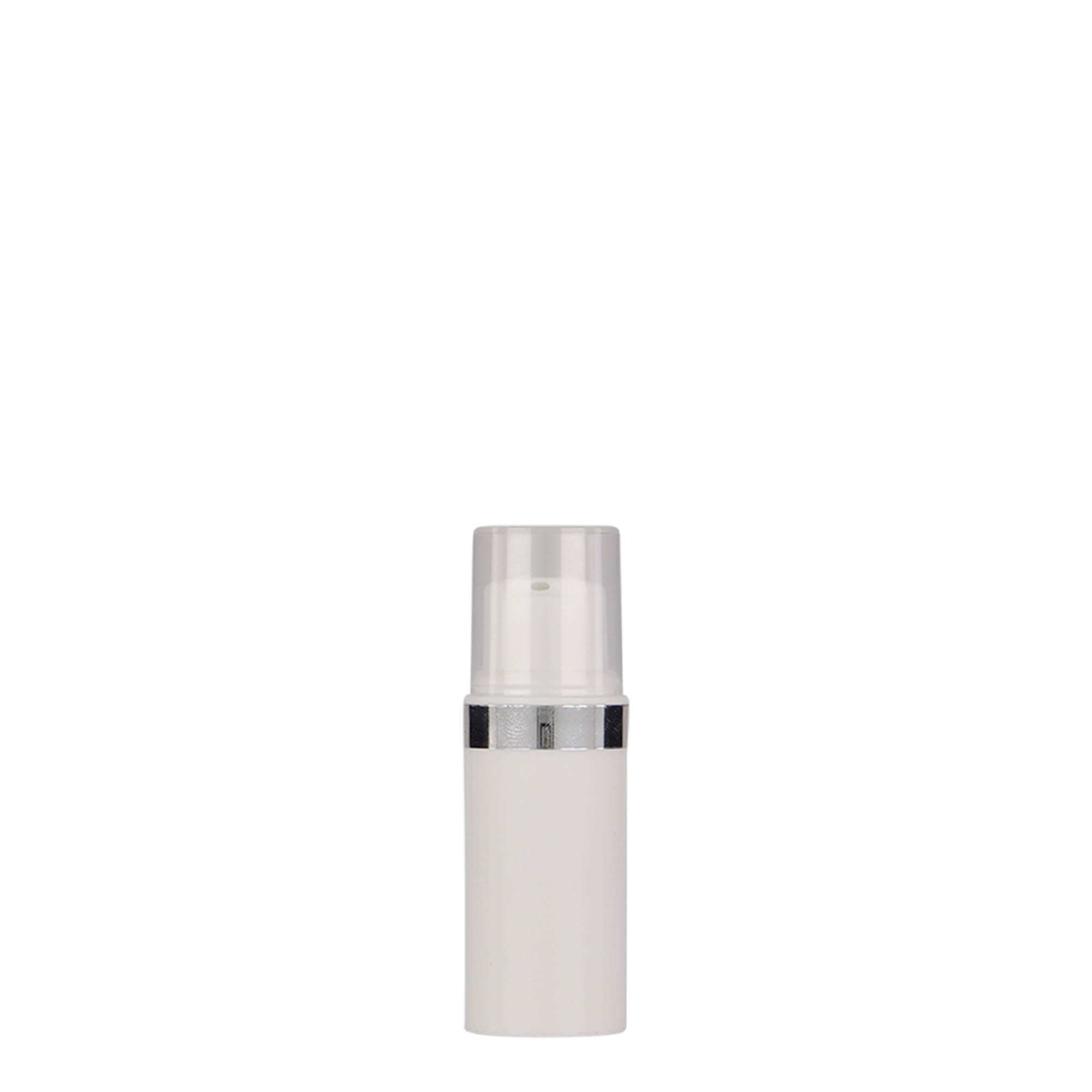 5 ml Airless-annostelija 'Nano', PP-muovia, valkoinen