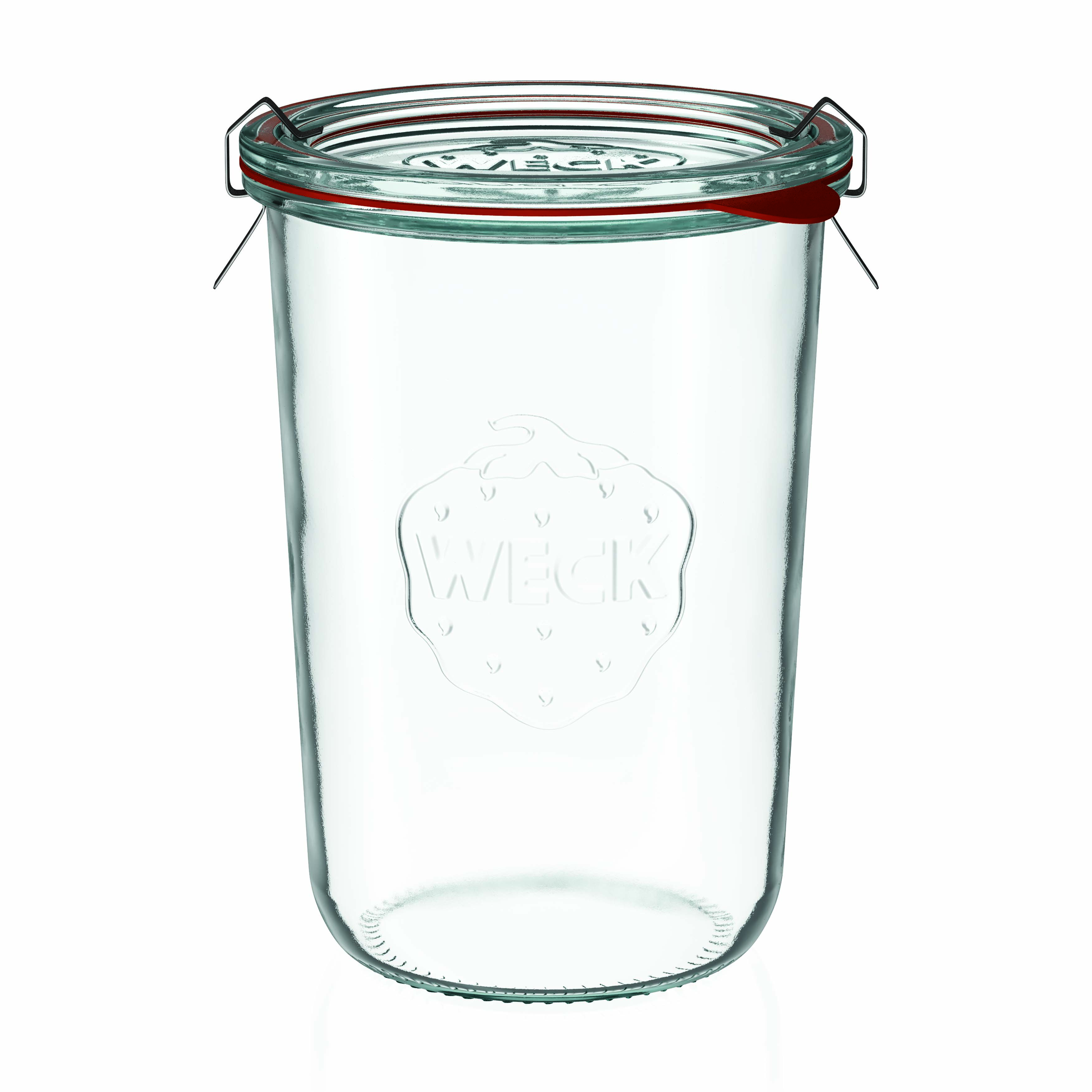 850 ml WECK-kaatopurkki, suuaukko: pyöreä reuna