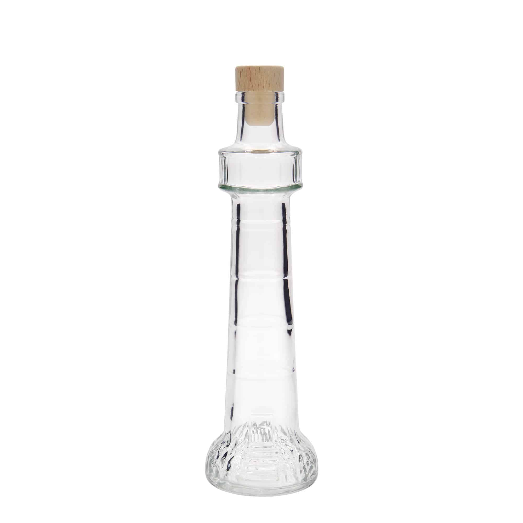 200 ml lasipullo 'Majakka', suu: korkki