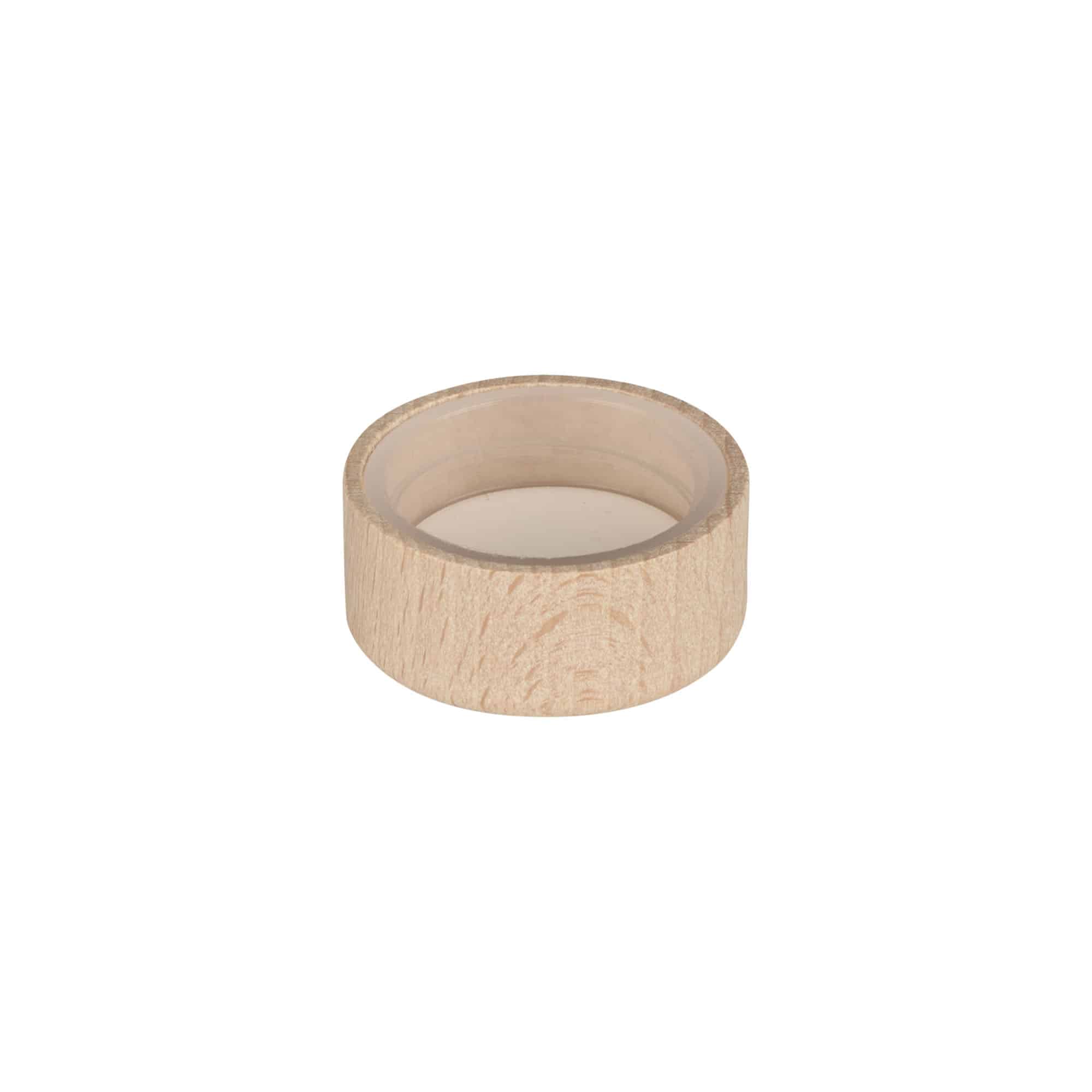 Ruuvikorkki, puu, beige, suulle: GPI 28/400