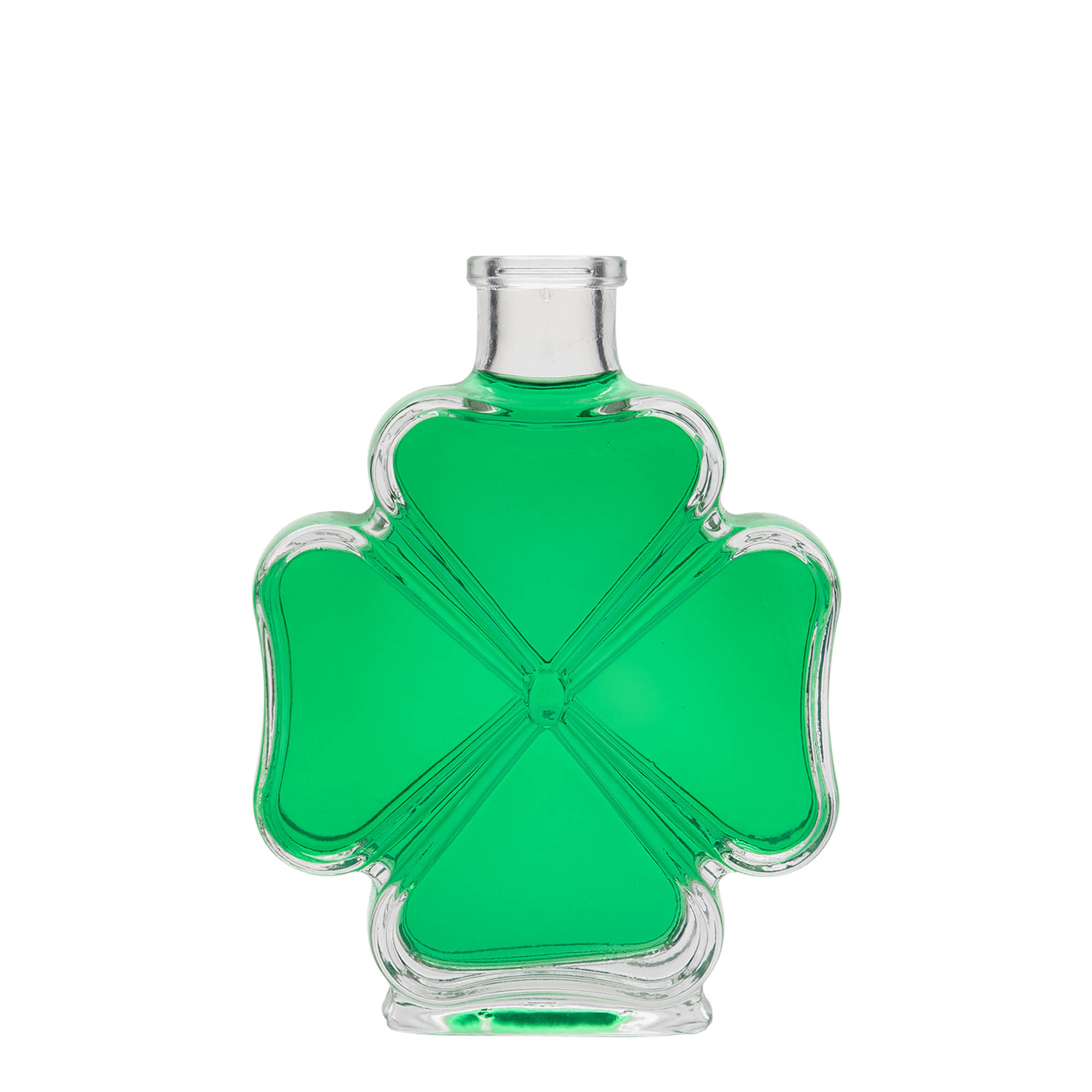 200 ml lasipullo 'Apilalehti', suuaukko: korkki