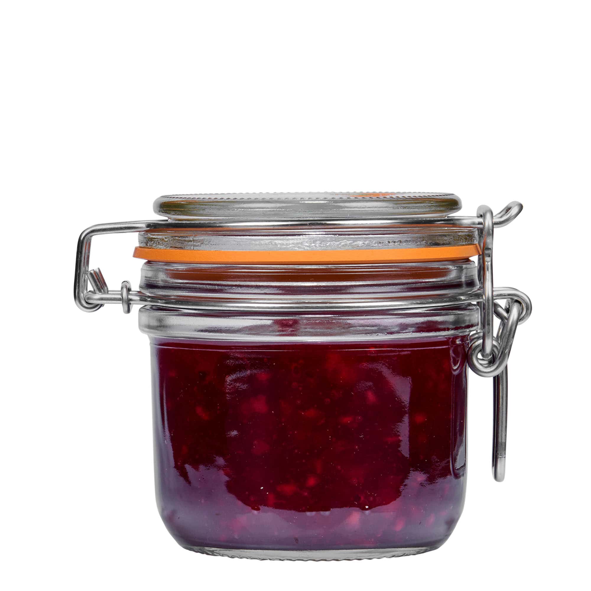 200 ml rautalankakannellinen lasipurkki 'Le Parfait Super Terrine', suuaukko: rautalankalukko