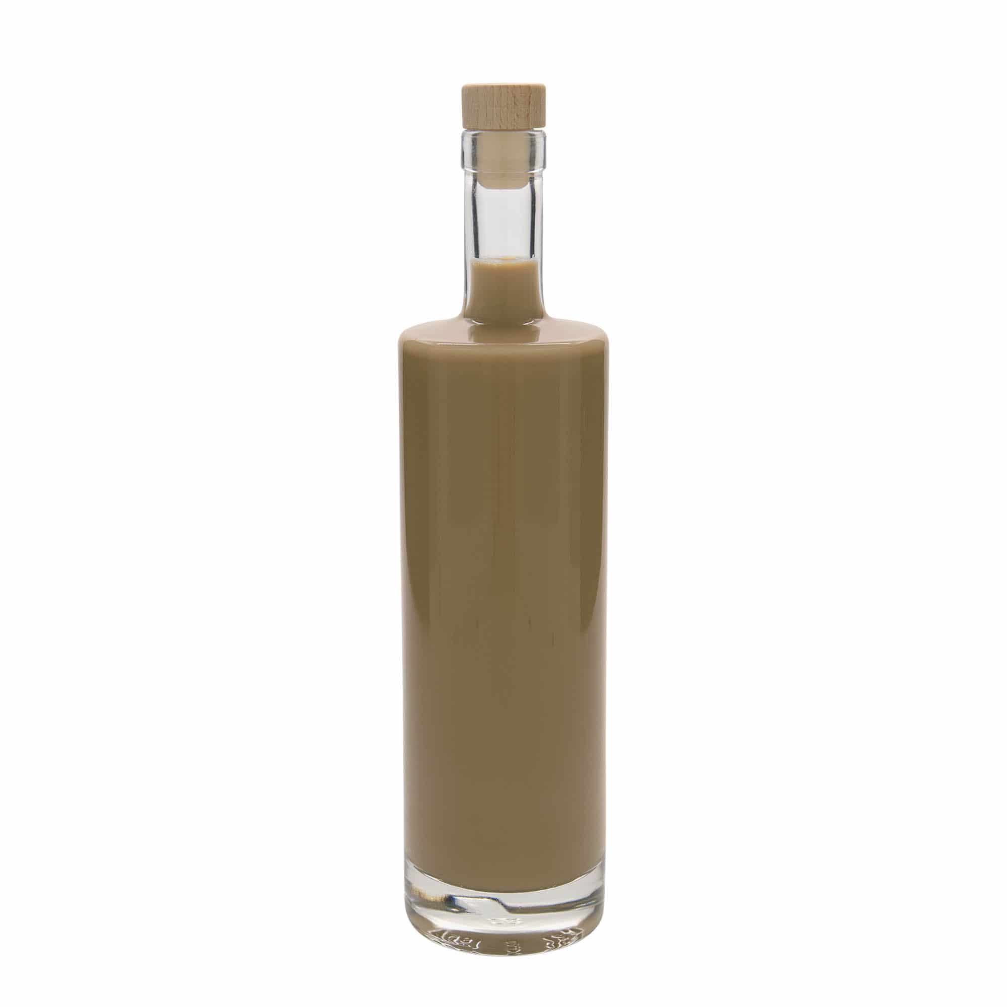 700 ml lasipullo 'Titano', suu: korkki