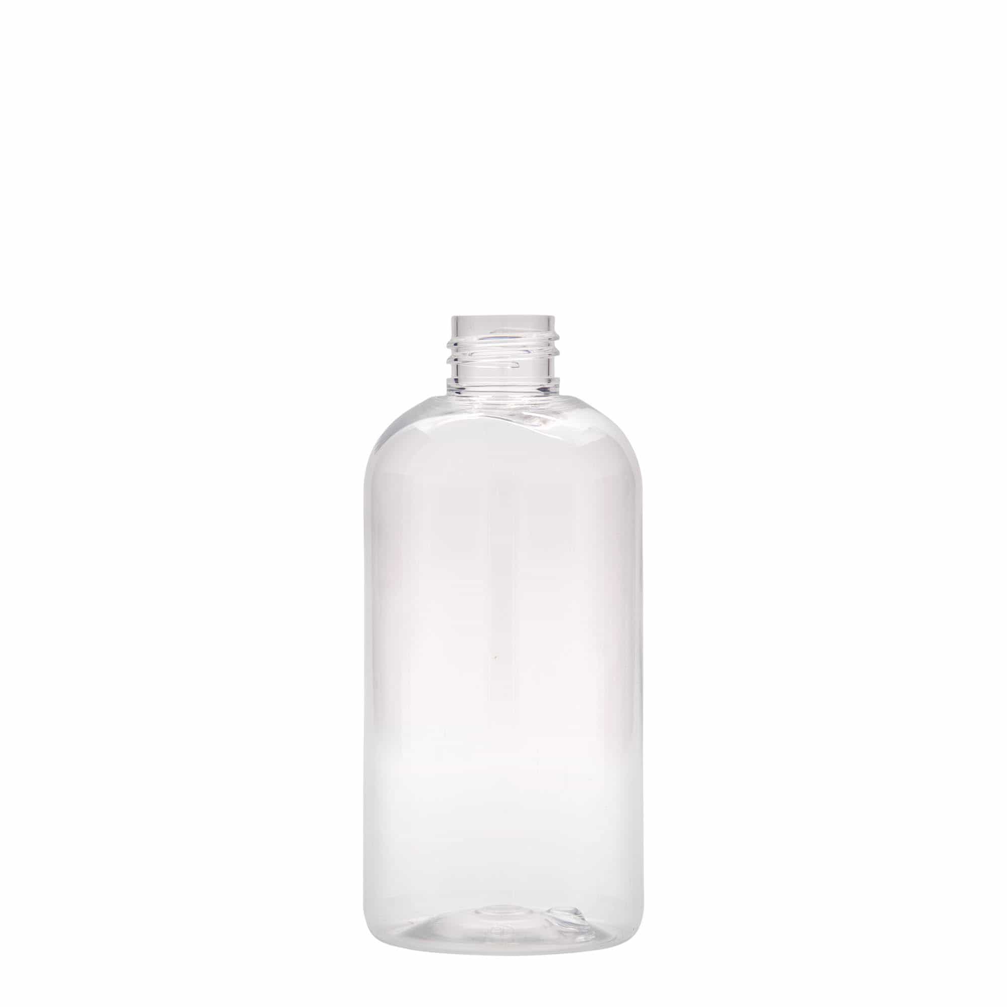 250 ml PET-pullo 'Boston', muovi, suu: 24/410
