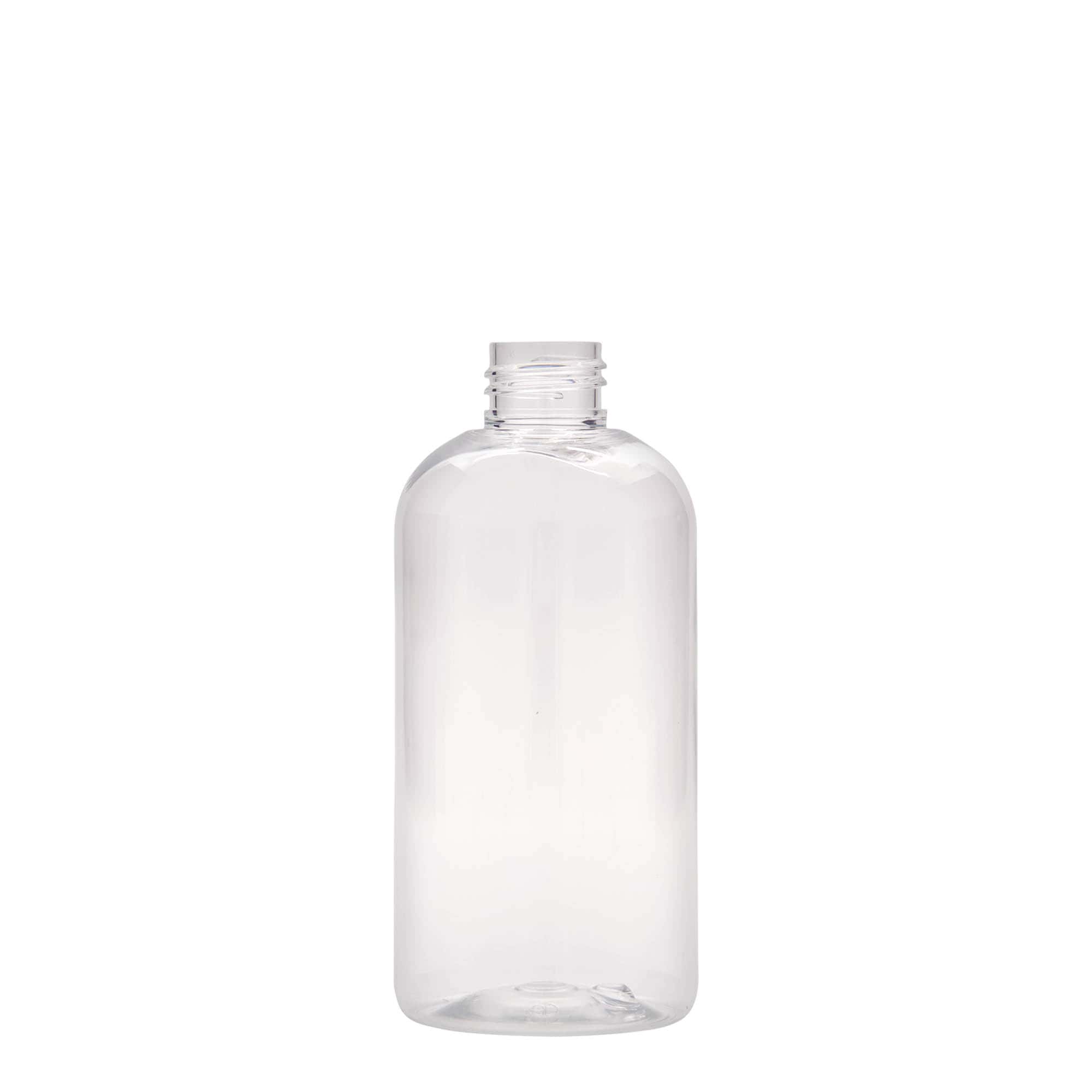 250 ml PET-pullo 'Boston', muovia, suuaukko: 24/410 250 ml PET-pullo 'Boston', muovia, suuaukko: 24/410