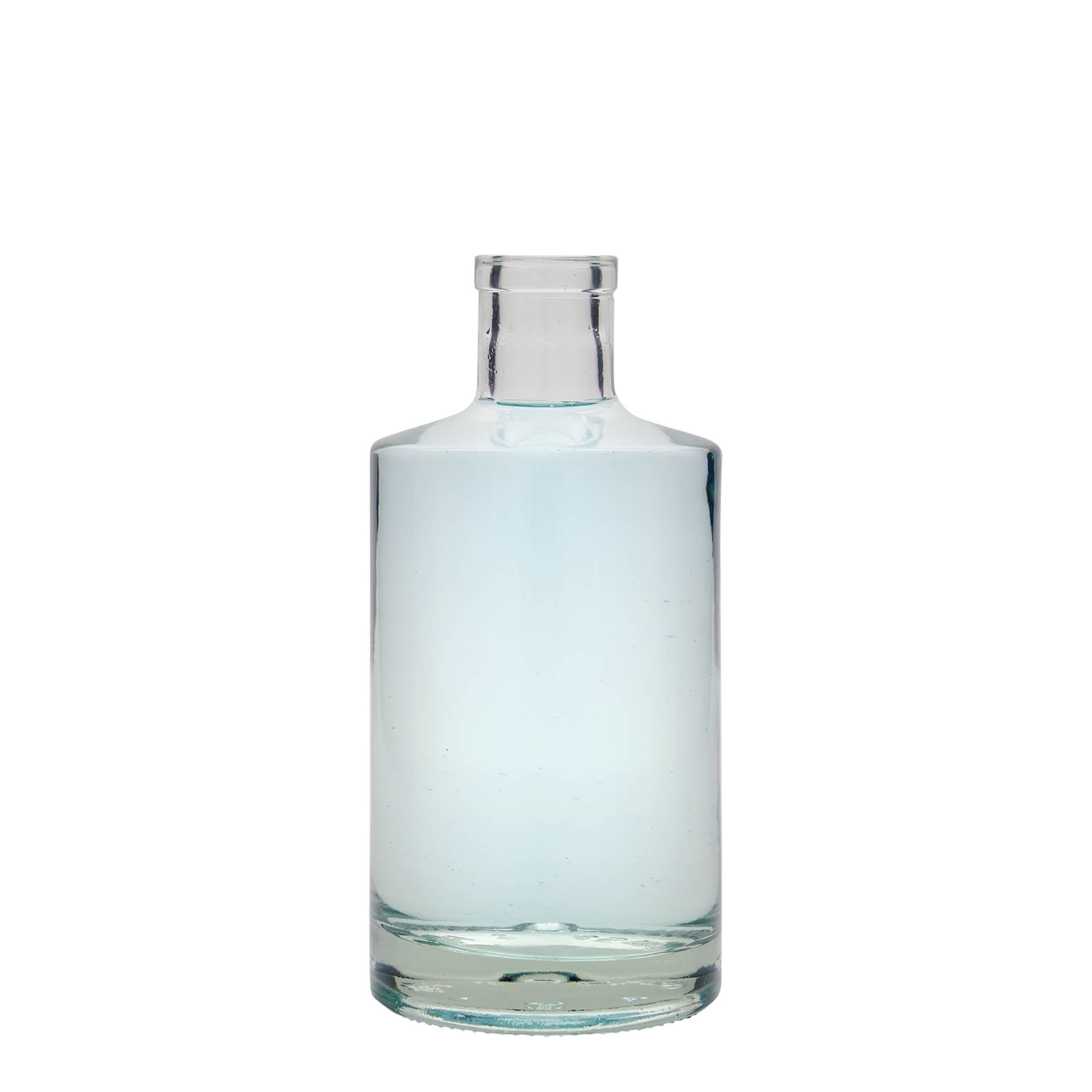 500 ml lasipullo 'Caroline', suu: korkki