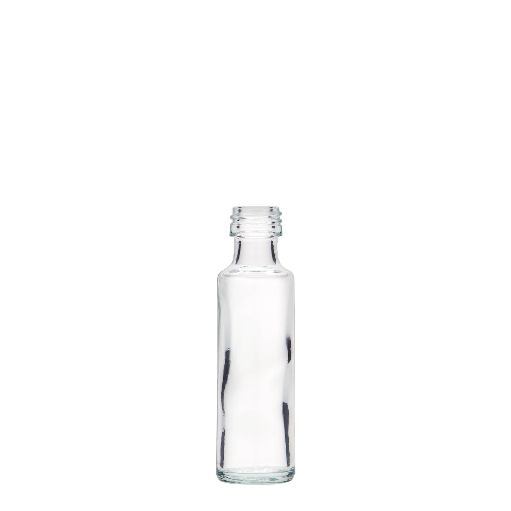 20 ml lasipullo 'Dorica', suuaukon materiaali: PP 18 20 ml lasipullo 'Dorica', suuaukon materiaali: PP 18