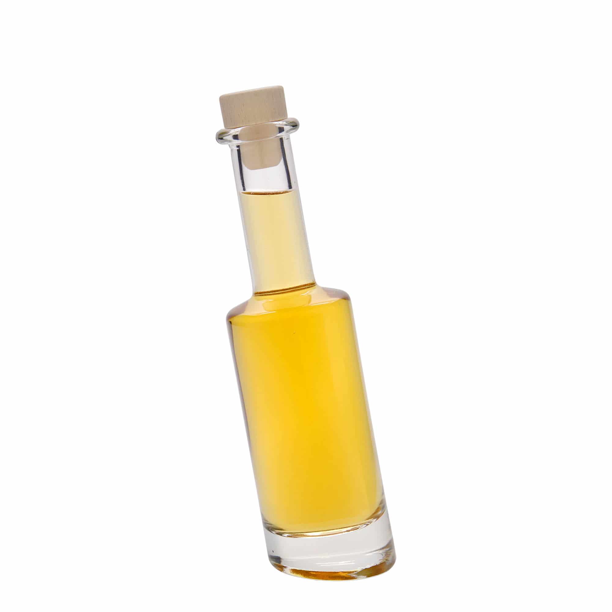 200 ml lasipullo 'Bounty', suu: korkki
