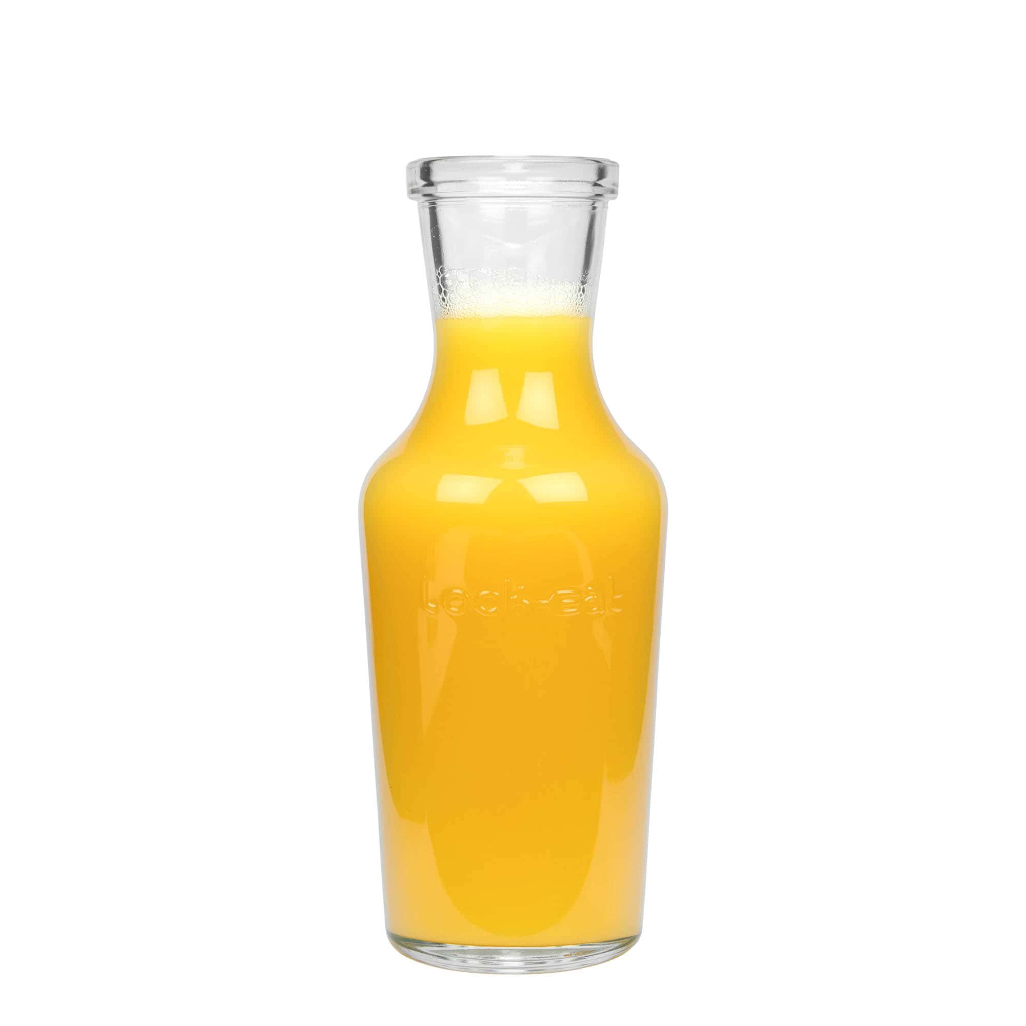 1 000 ml lasikarahvi 'Lock-Eat', suuaukko: langallinen suljinlukko