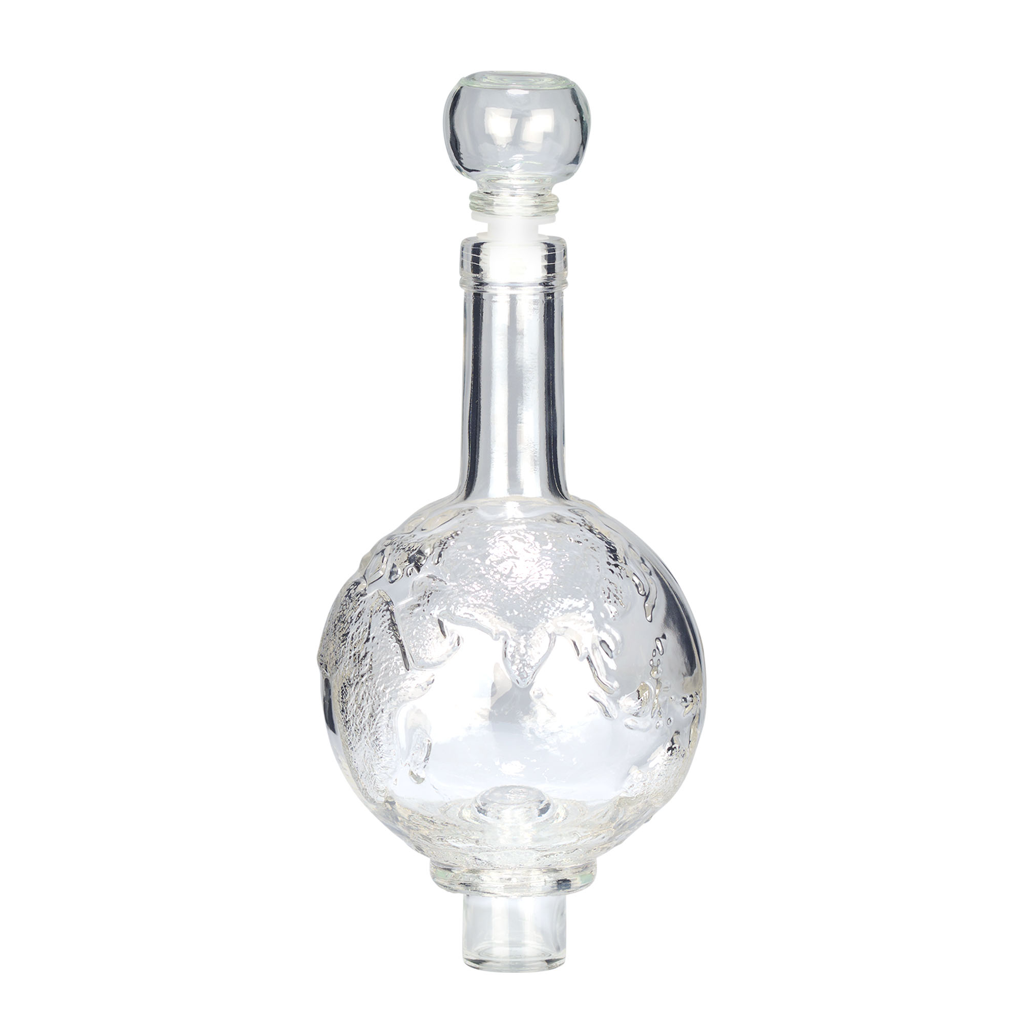 500 ml lasipullo 'Globus', suuaukko: korkki
