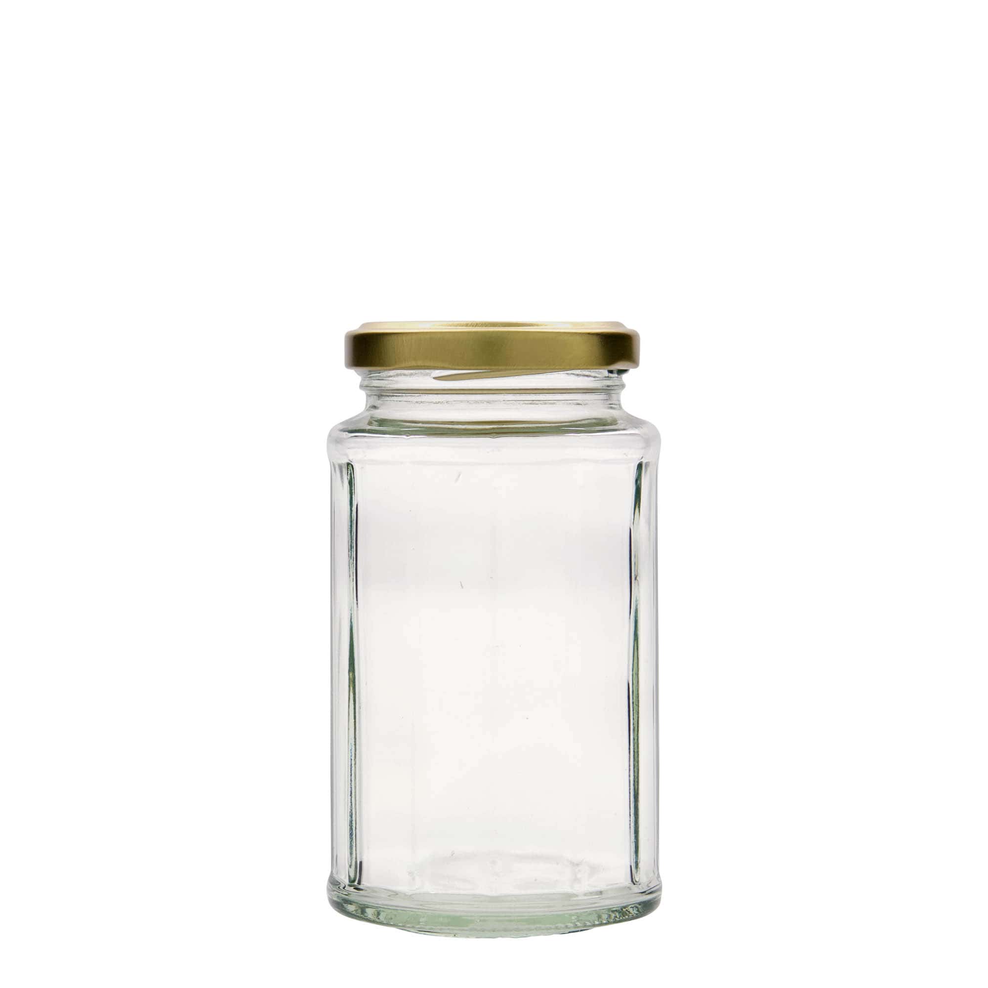 288 ml monikulmalasi, kaksitoistakulmainen, suuaukko: Twist-Off (TO 58) 288 ml monikulmalasi, kaksitoistakulmainen, suuaukko: Twist-Off (TO 58)