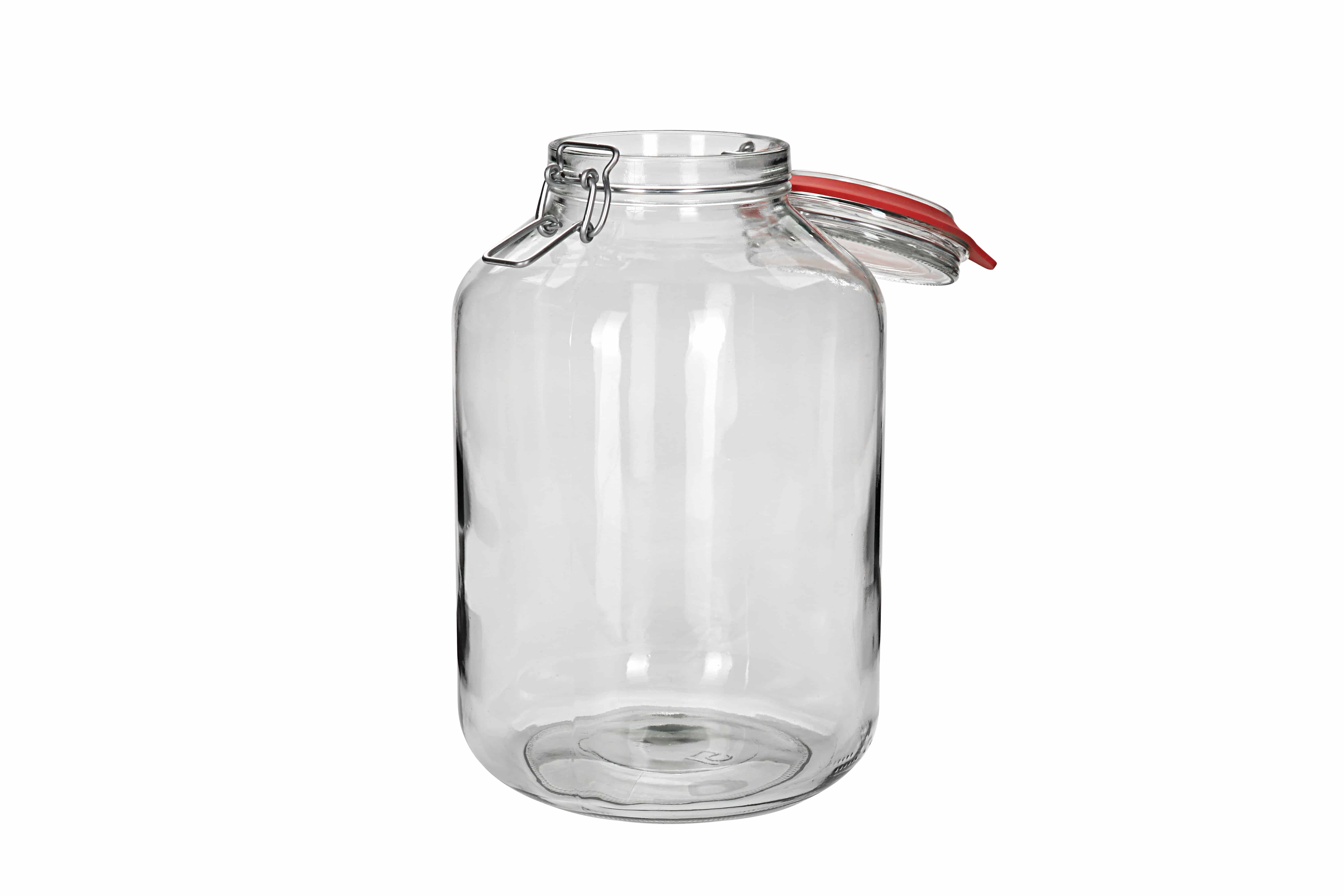 4880 ml patenttikorkkilasipurkki, suu: patenttikorkki