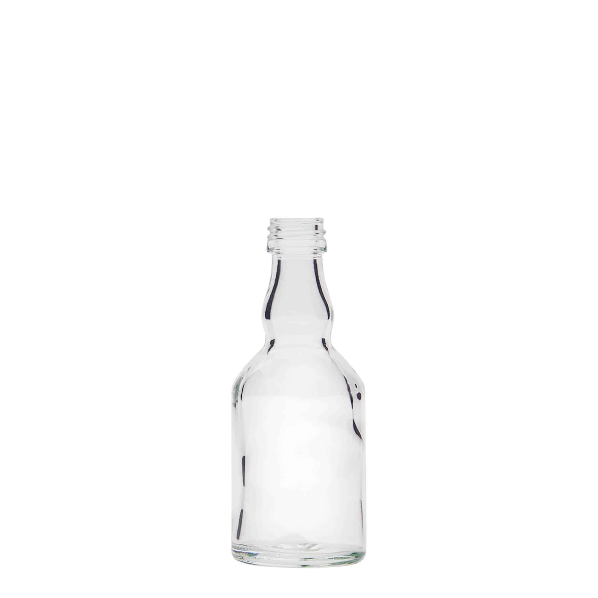50 ml lasipullo ”Georgio”, suuaukko: PP 18
