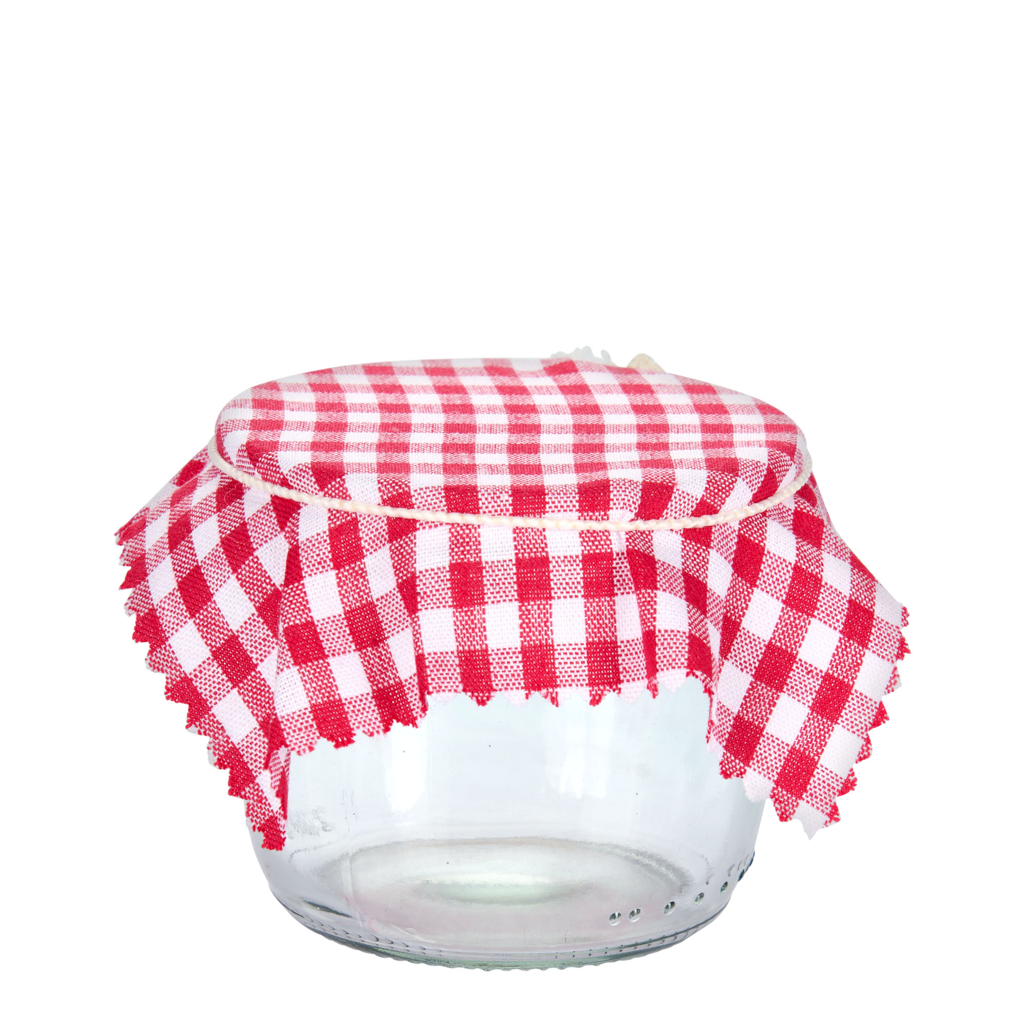 Kangasliina ruudullinen 12x12, neliö, tekstiili, punainen, suuaukko: TO38-TO53