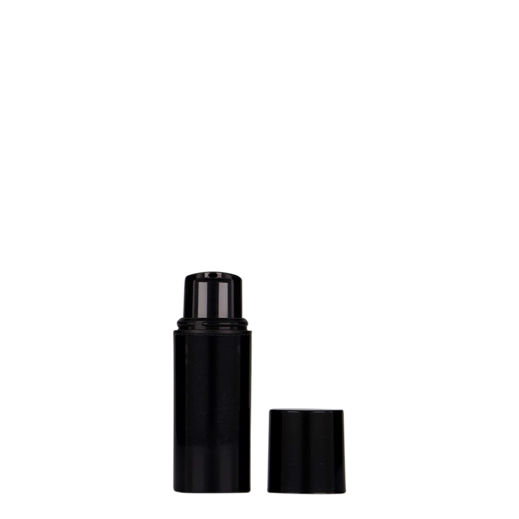 5 ml Airless-annostelija 'Nano', PP-muovi, musta 5 ml Airless-annostelija 'Nano', PP-muovi, musta