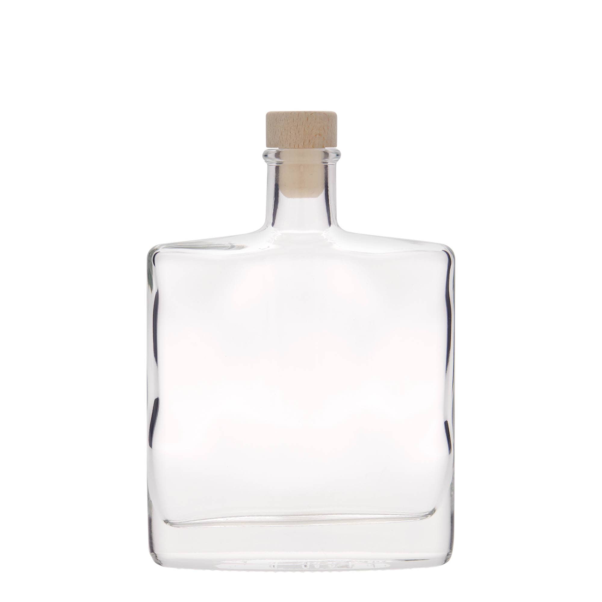 350 ml lasipullo 'Zorbas', soikea, suu: korkki