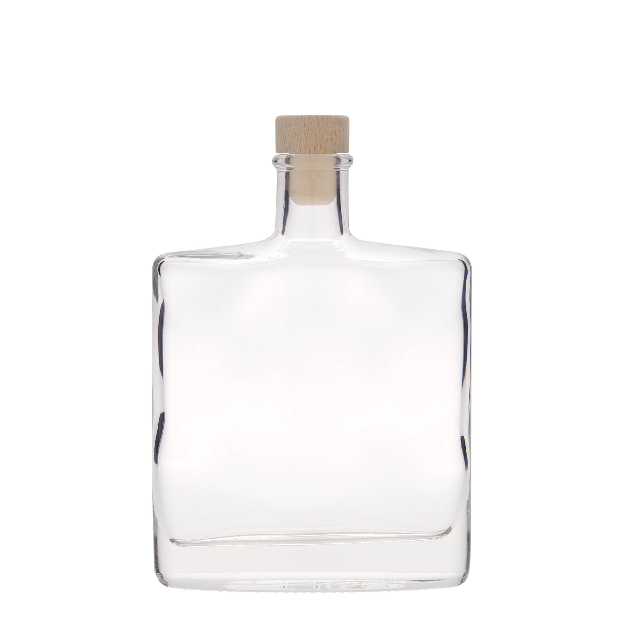 350 ml lasipullo 'Zorbas', ovaali, suuaukko: korkki