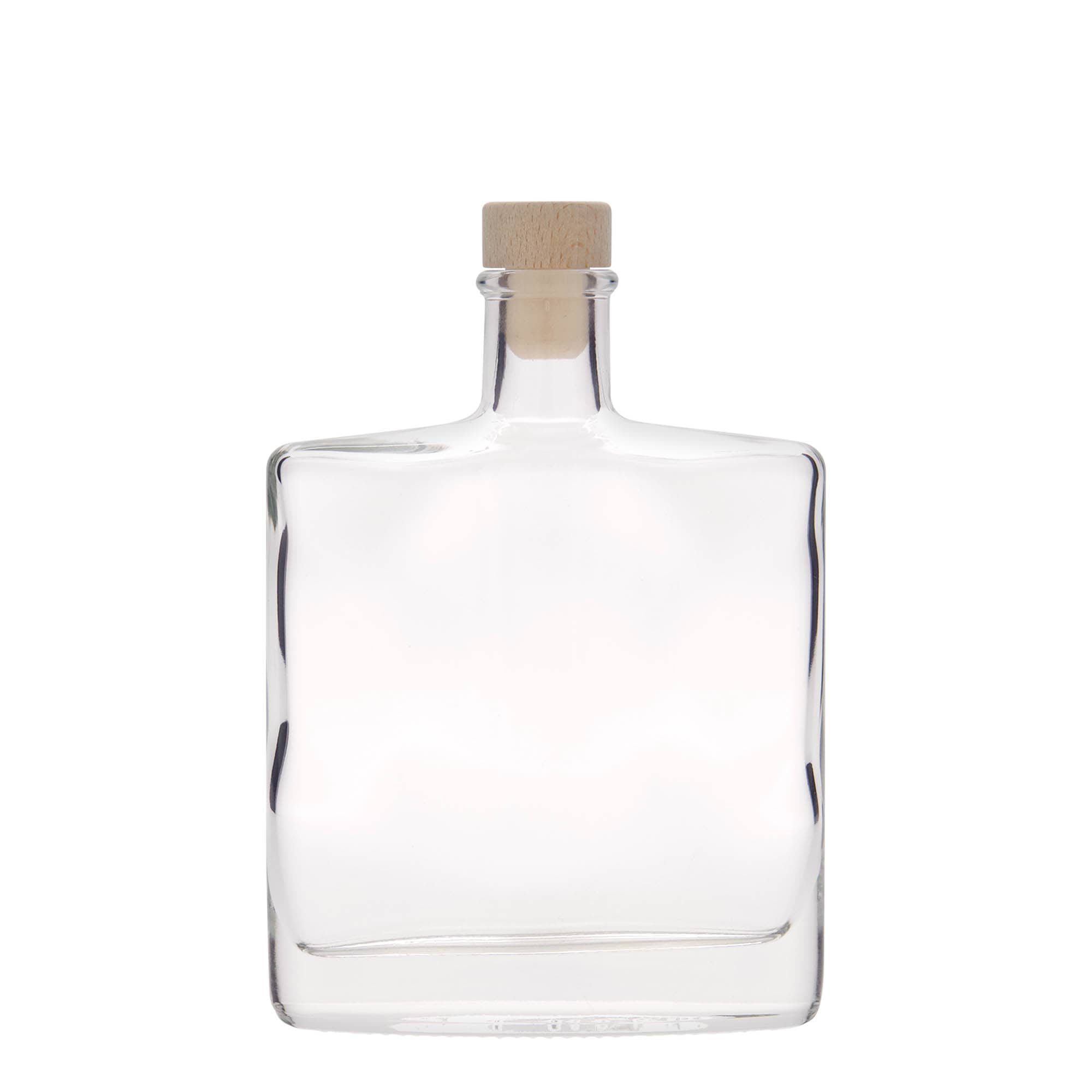 350 ml lasipullo 'Zorbas', ovaali, suuaukko: korkki