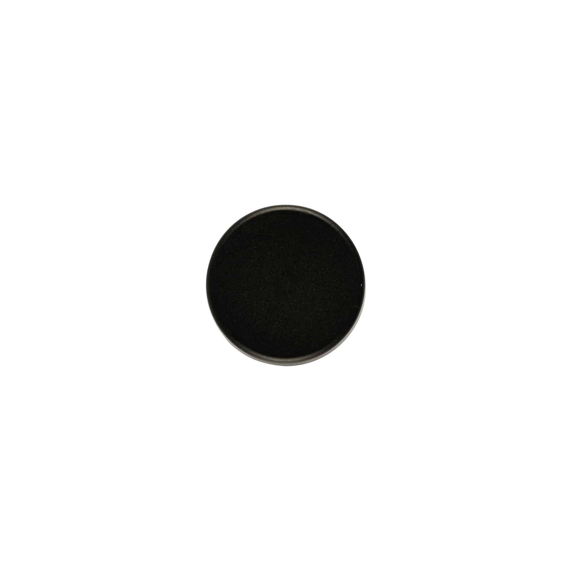 Kahvakorkki 11 mm, puu, musta, suulle: korkki