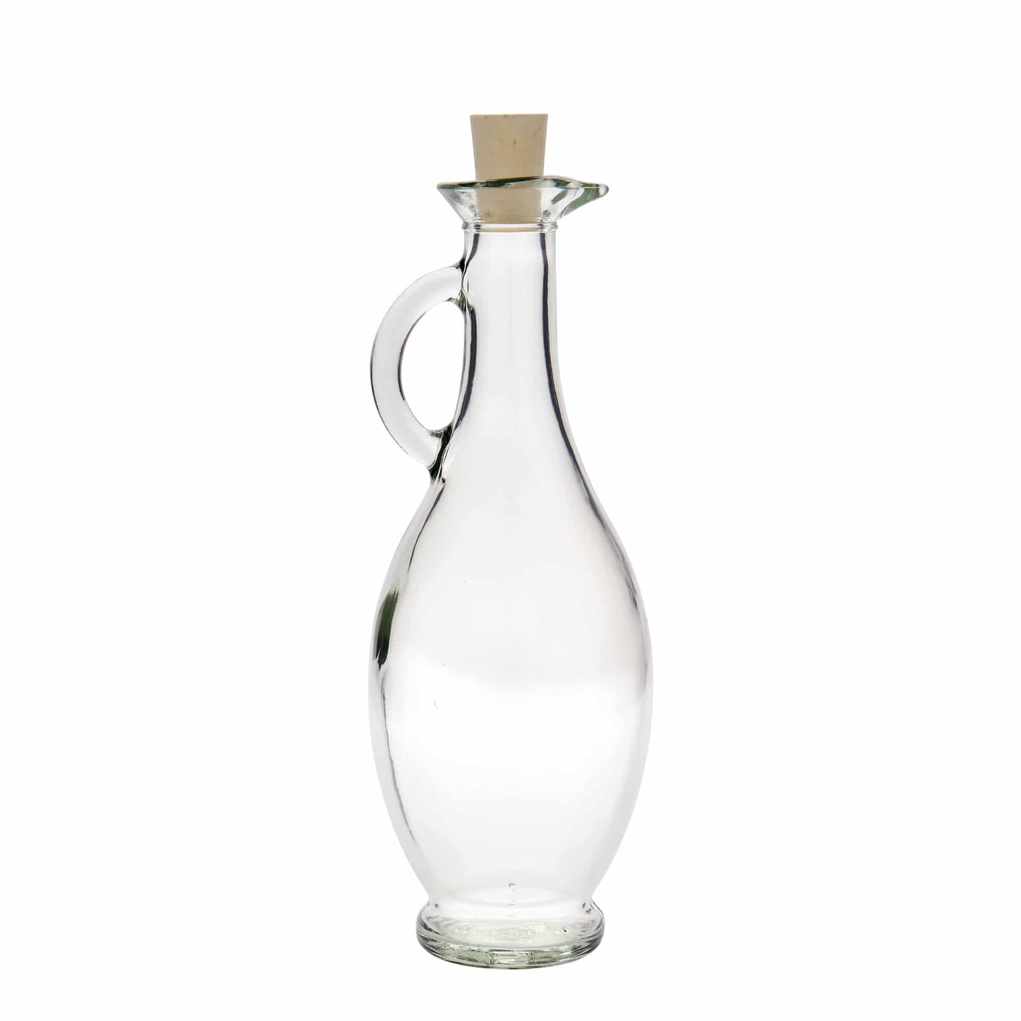 500 ml etikka-/öljypullo 'Egizia', suu: korkki