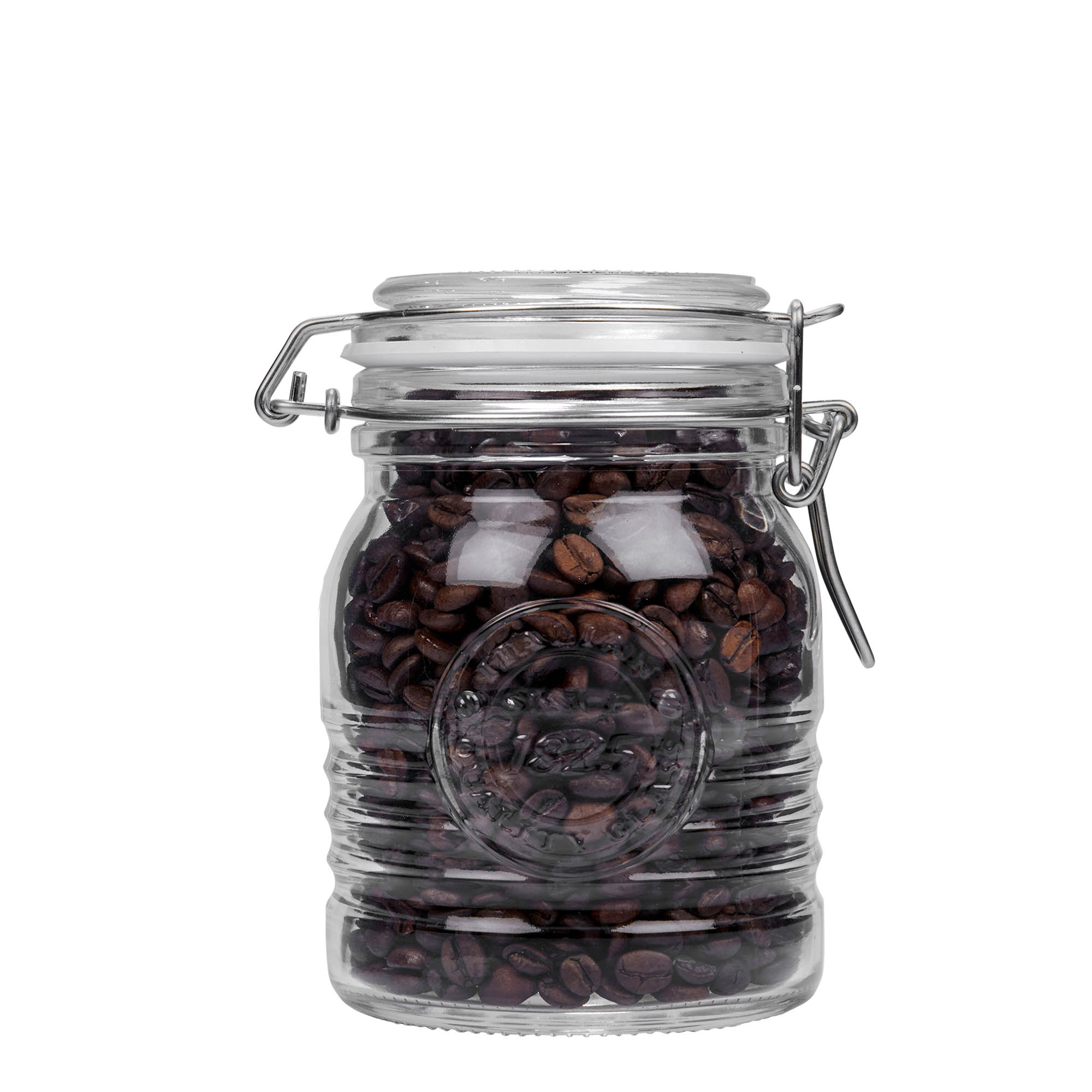 500 ml langallinen lasipurkki 'Officina 1825', suuaukko: langallinen suljin 500 ml langallinen lasipurkki 'Officina 1825', suuaukko: langallinen suljin