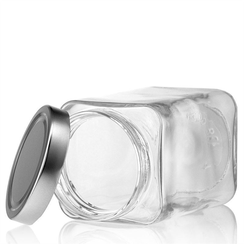 720 ml nelikulm. lasi 'Ikarus', suu: Deep-Twist-Off (DTO 82)