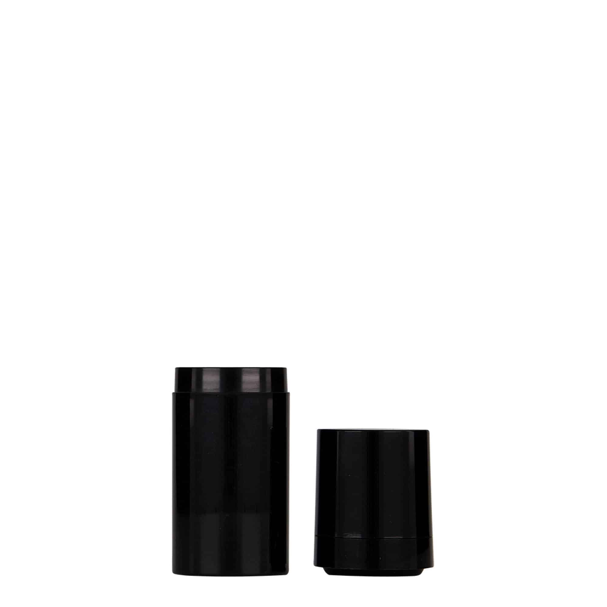 15 ml Airless Dispenser 'Micro', PP-muovi, musta