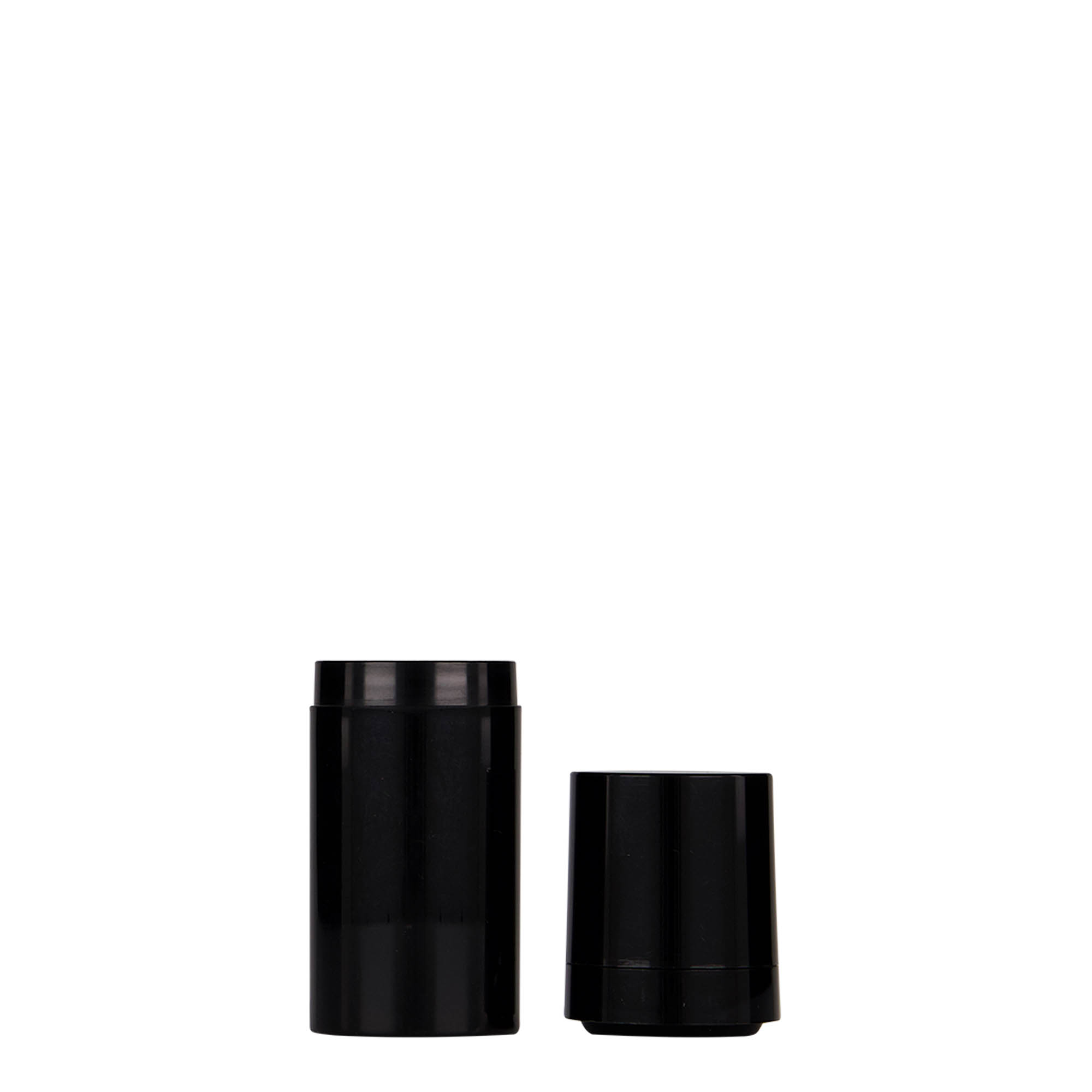 15 ml Airless-annostelija 'Micro', PP-muovi, musta