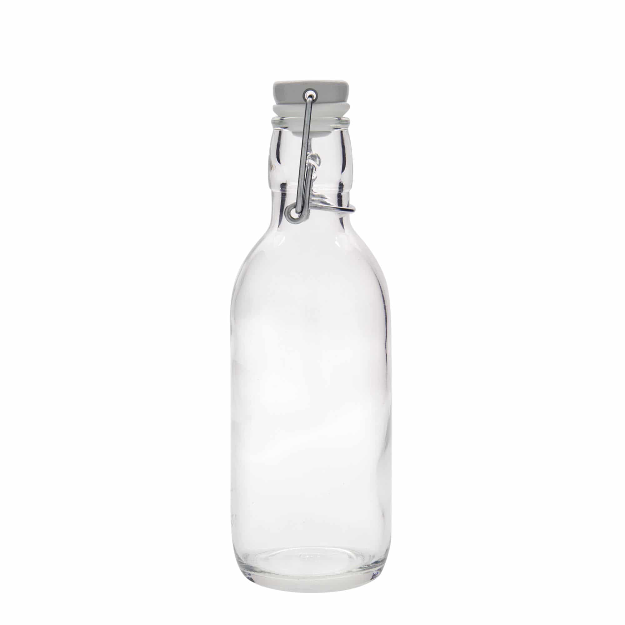 500 ml lasipullo 'Emilia', suu: patenttikorkki